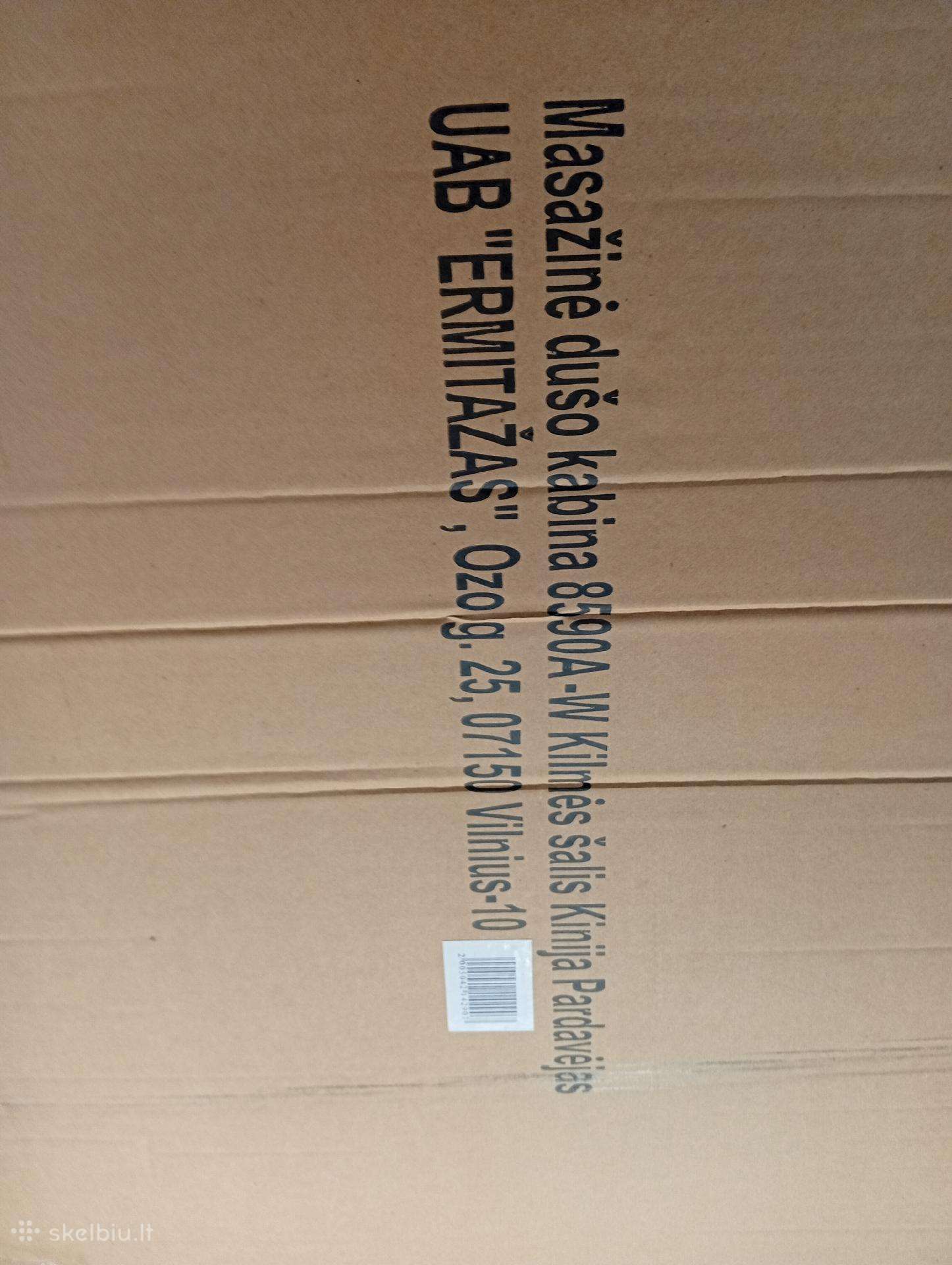 Duso kabinos juodi ne permatomatomi stikleii naui