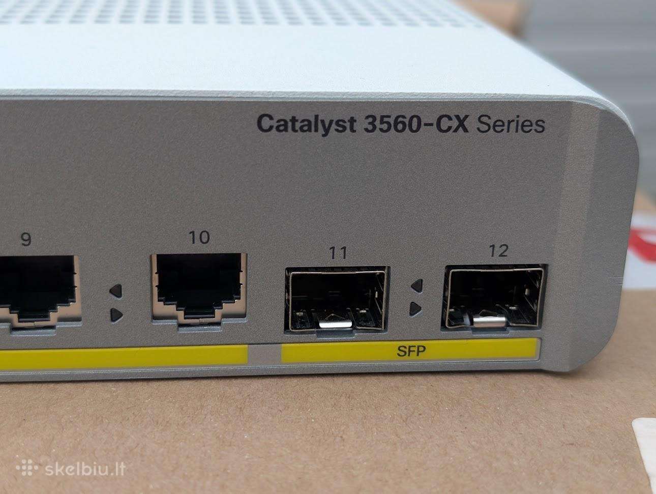 Cisco Catalyst Ws-c3560cx-8tc-s Layer 3, Fanless