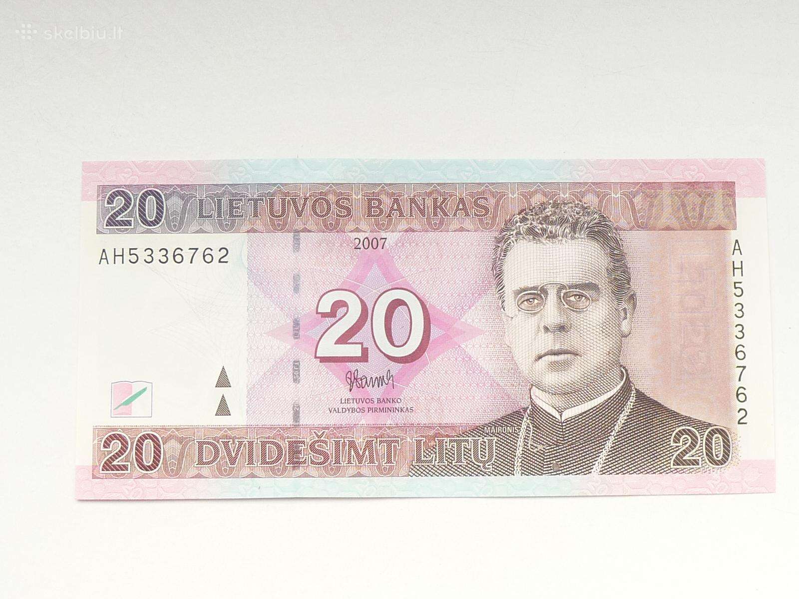 20 litų