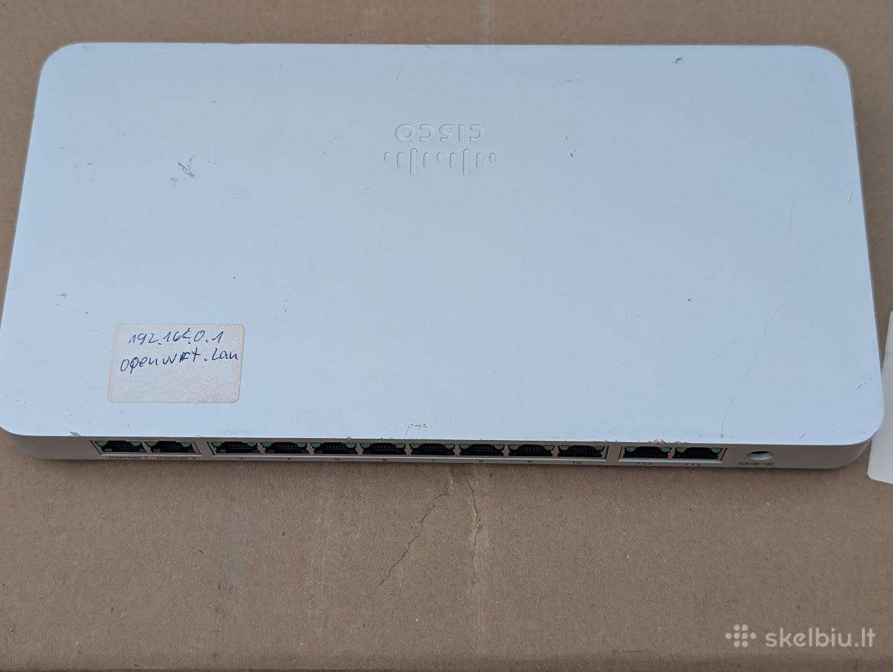 PC周辺機器 Cisco Meraki MX65 ルータ (OpenWrt済み)