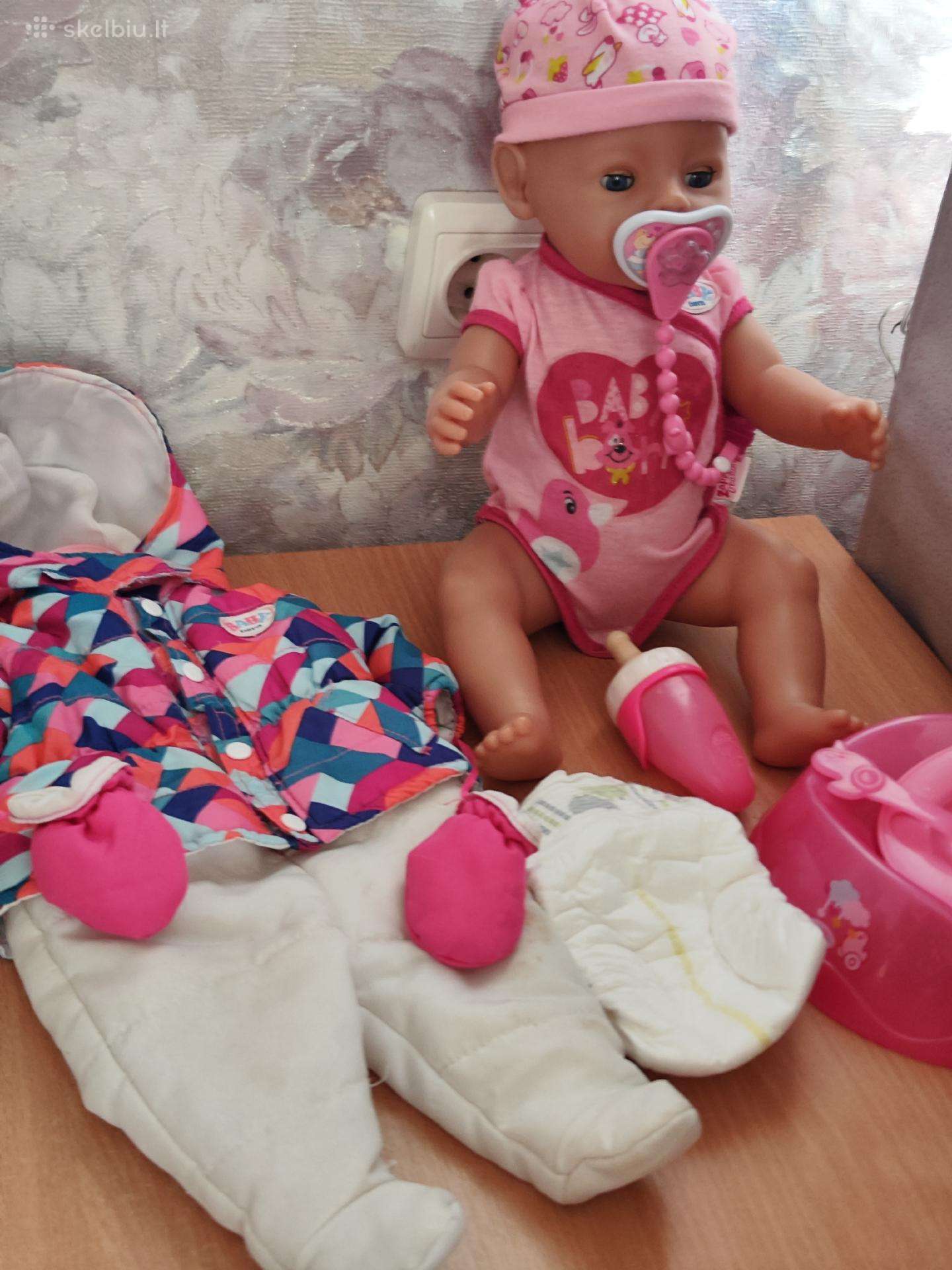 Baby born lėlė su kombinezonu