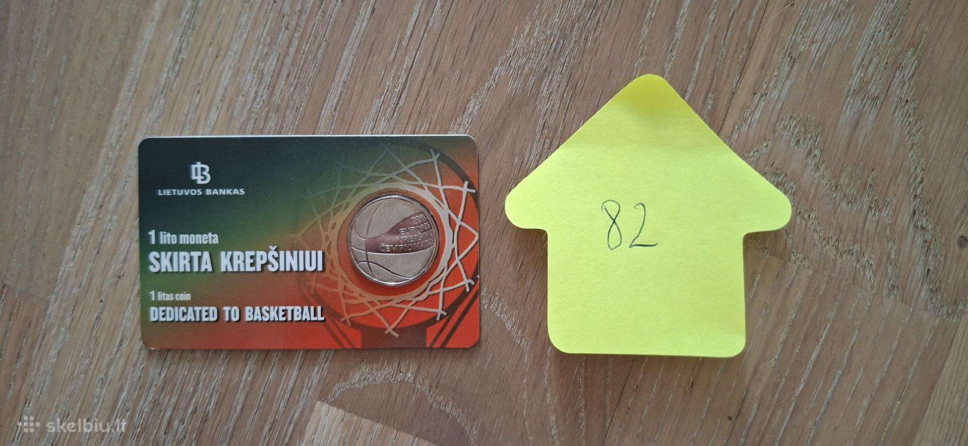 1 litas krepšiniui