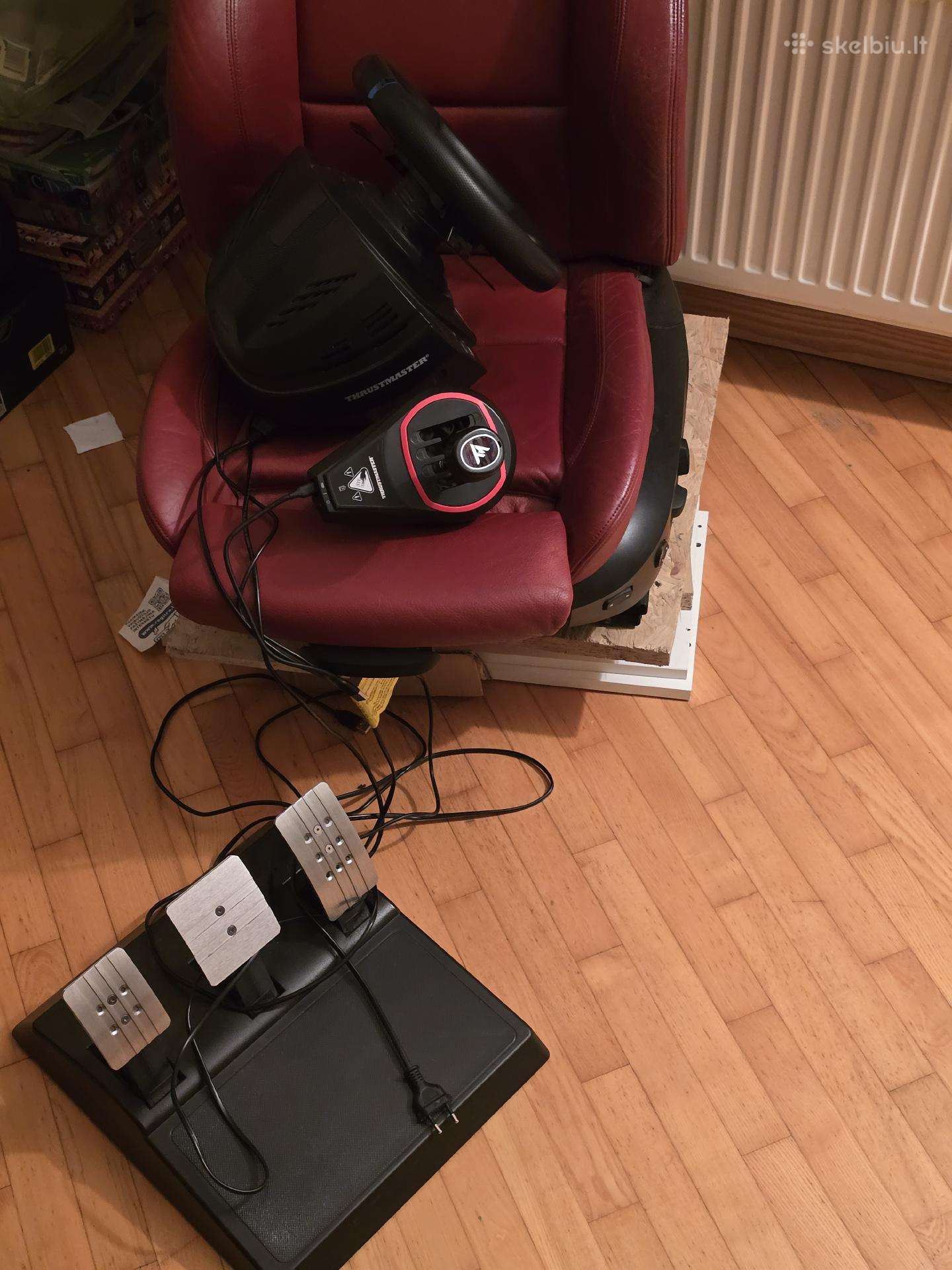Thrustmaster t300 shifter/simuliatorius/kede/psu