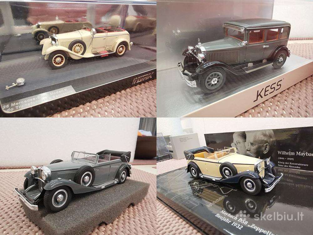 1:43 Mercedes Benz (Istoriniai) Modeliai