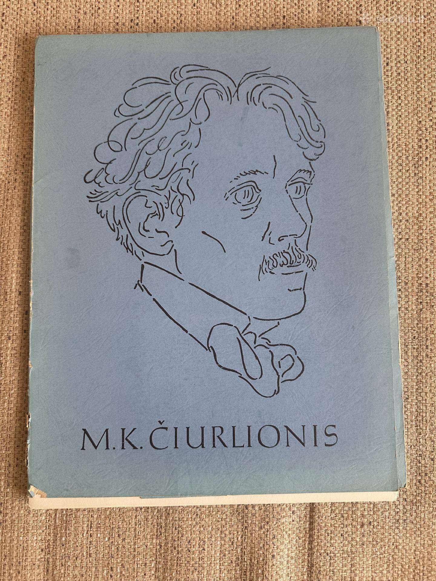 M. K. Čiurlionis – reprodukcijų aplankas / knyga
