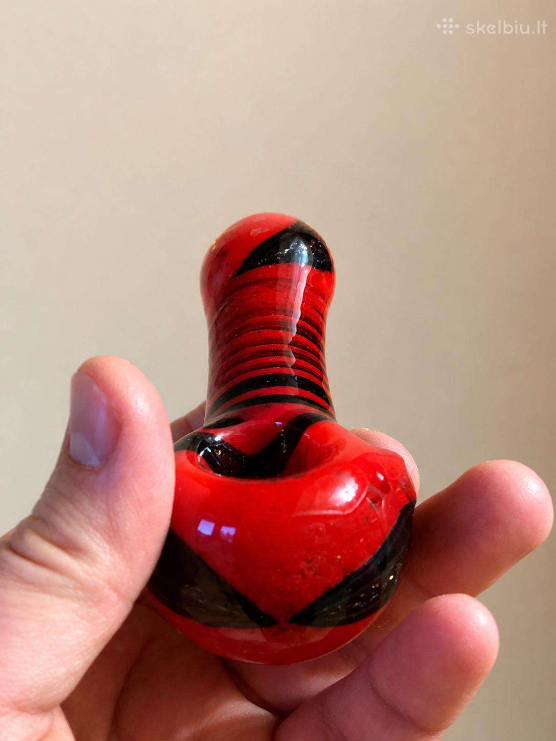 Cbd stiklinė pypkė rankų darbo. Pilnai funkcionali