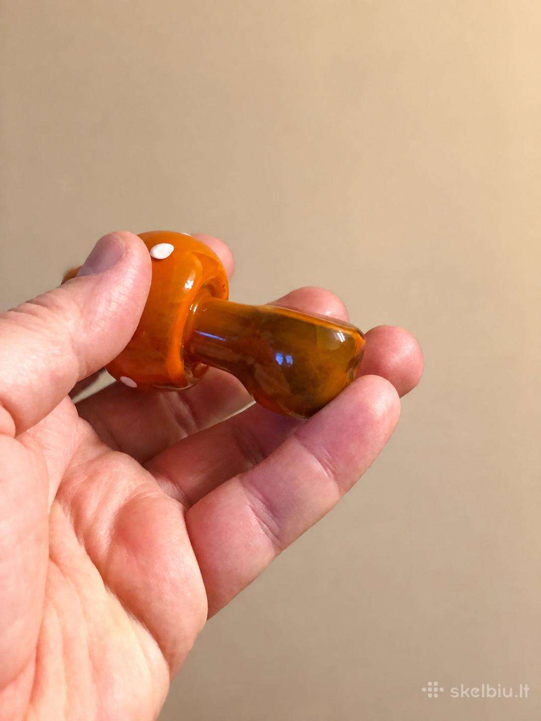 Cbd stiklinė pypkė rankų darbo. Pilnai funkcionali