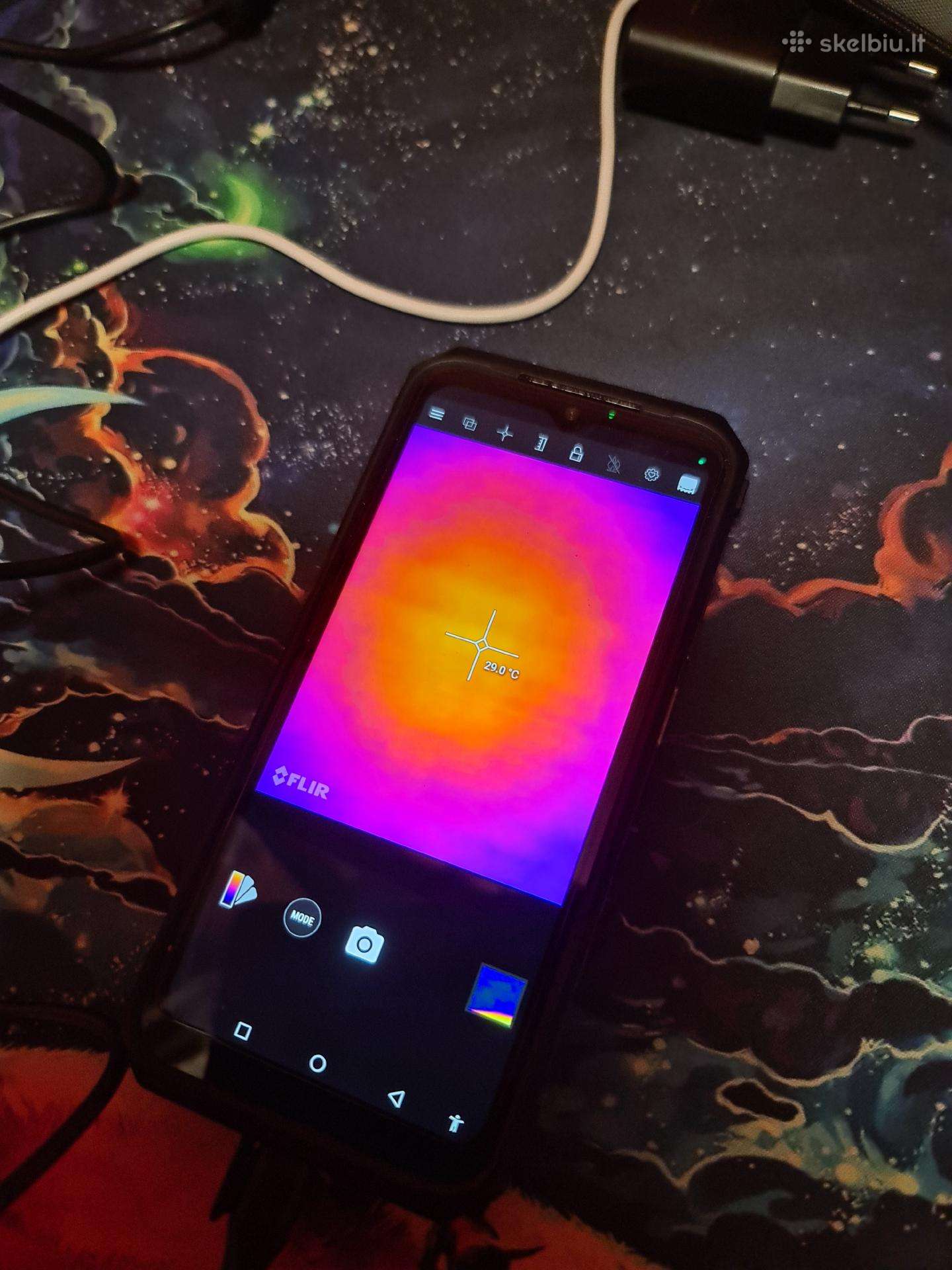 Ulefone 18t 512gb su Flir termokamera