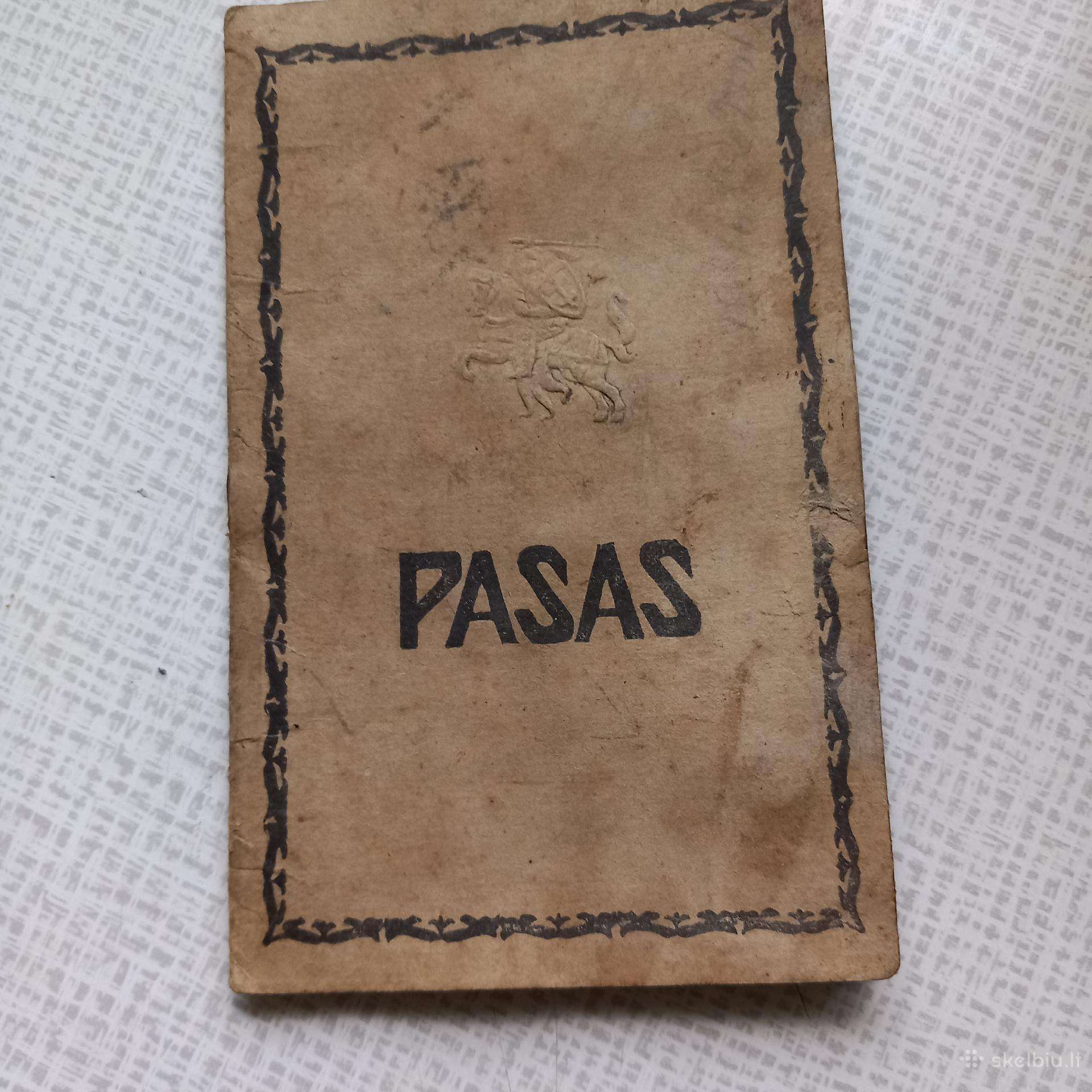 Smetoniškas pasas