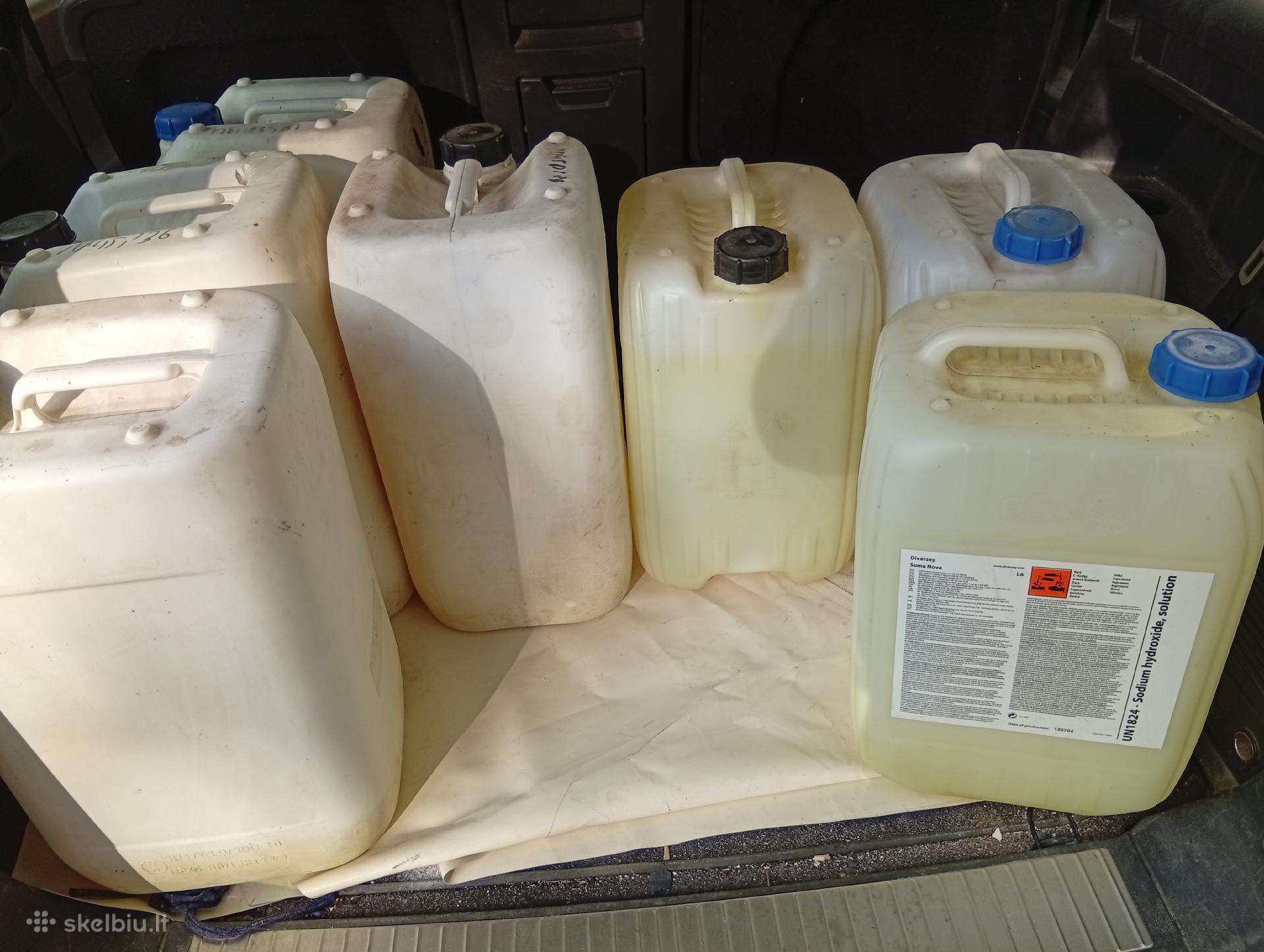 Bateliai dizelinui po 3,5 e,20 l