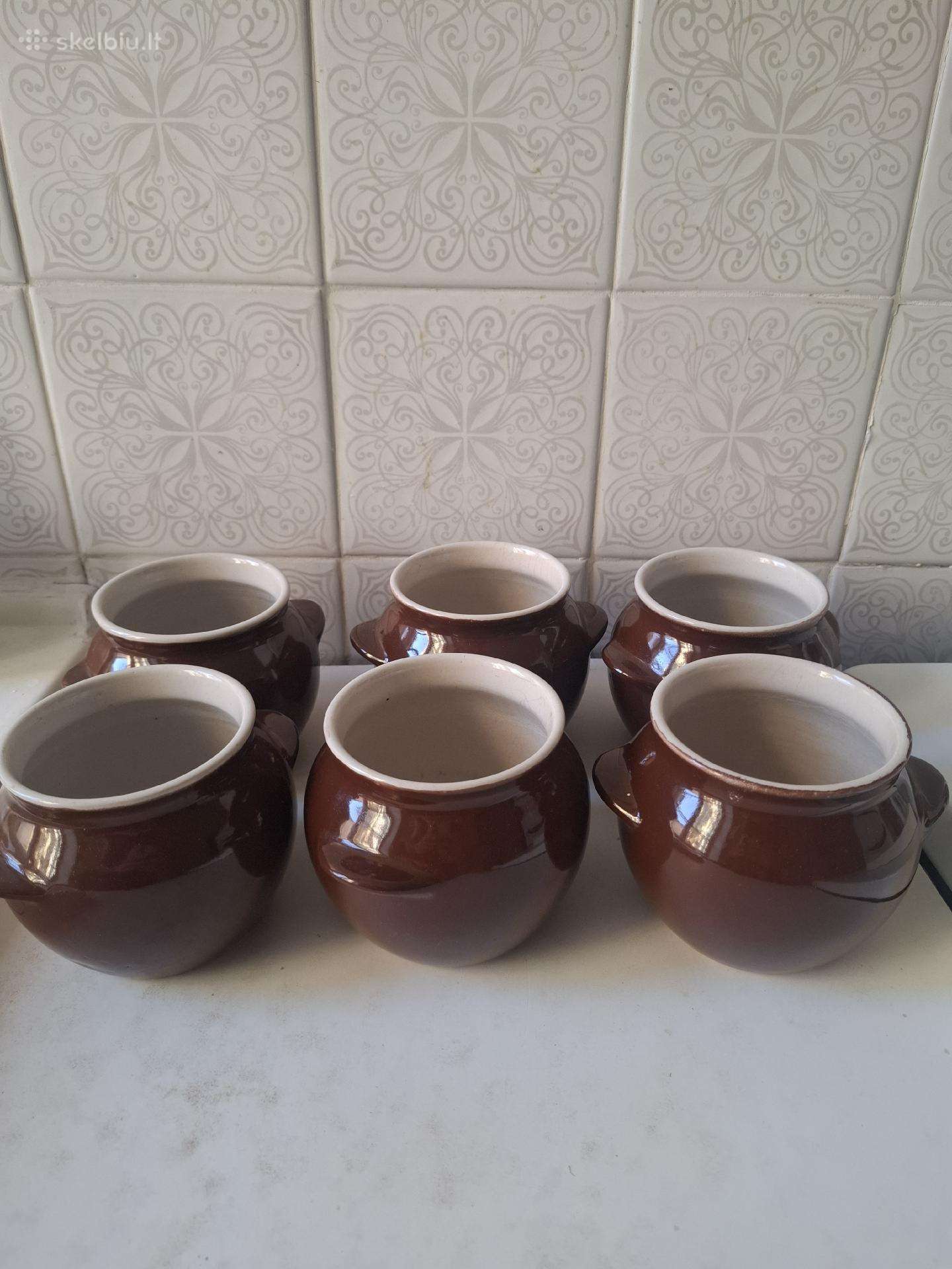 6 molinių kepimo indeliai