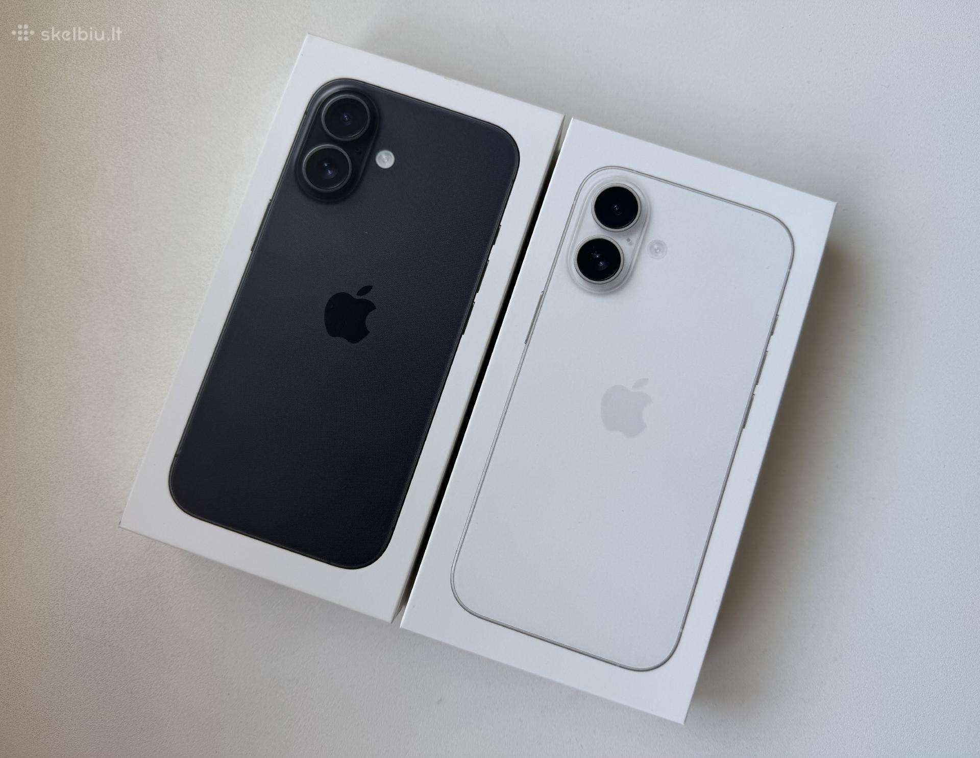 Naujas Apple iPhone 16 128gb
