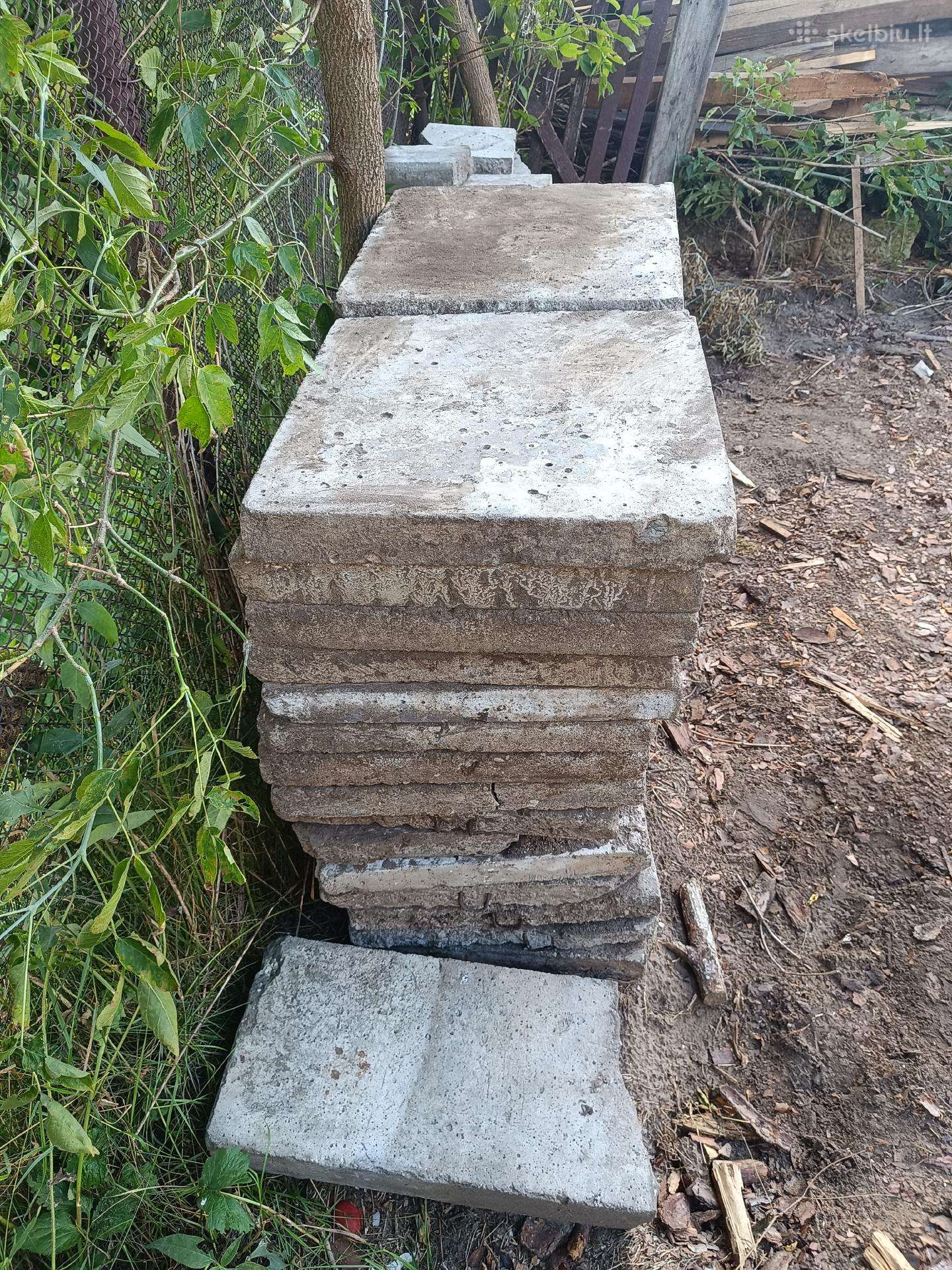 Betoninės plytelės