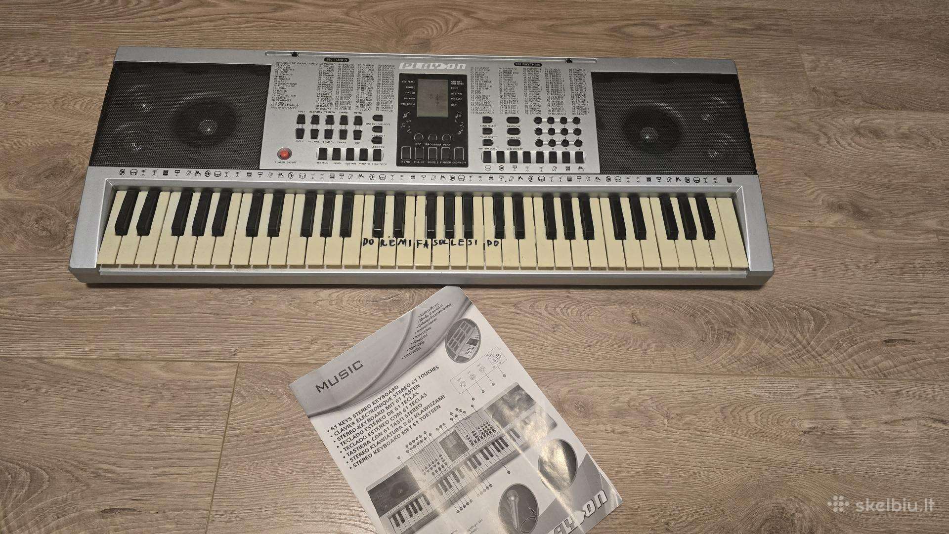 "Play On“ 61 klavišo elektroninis sintezatorius
