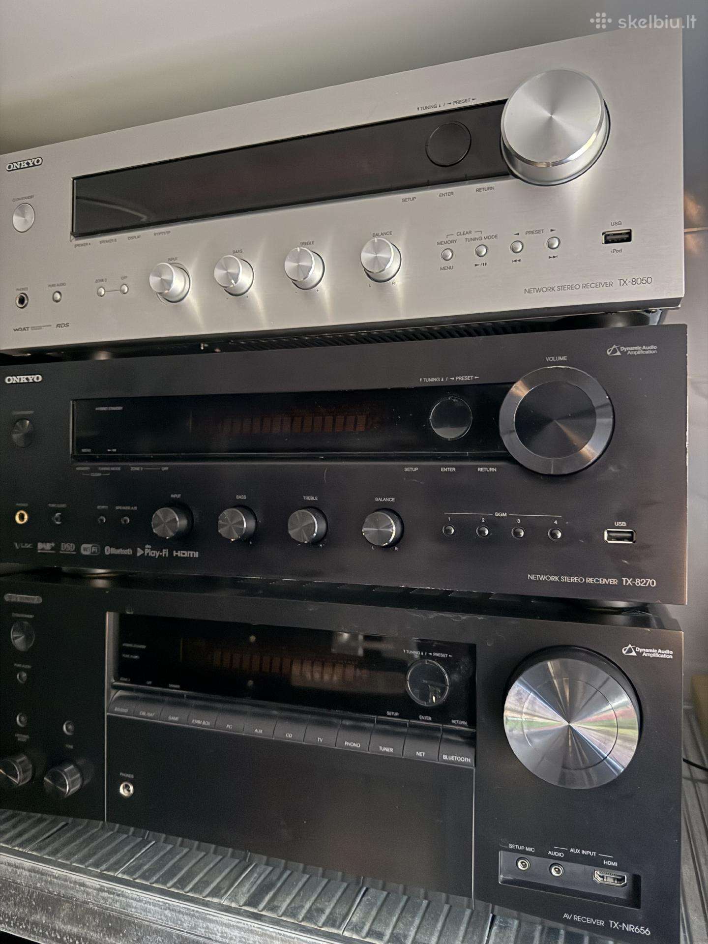 Onkyo tx-8050 / resiveriai