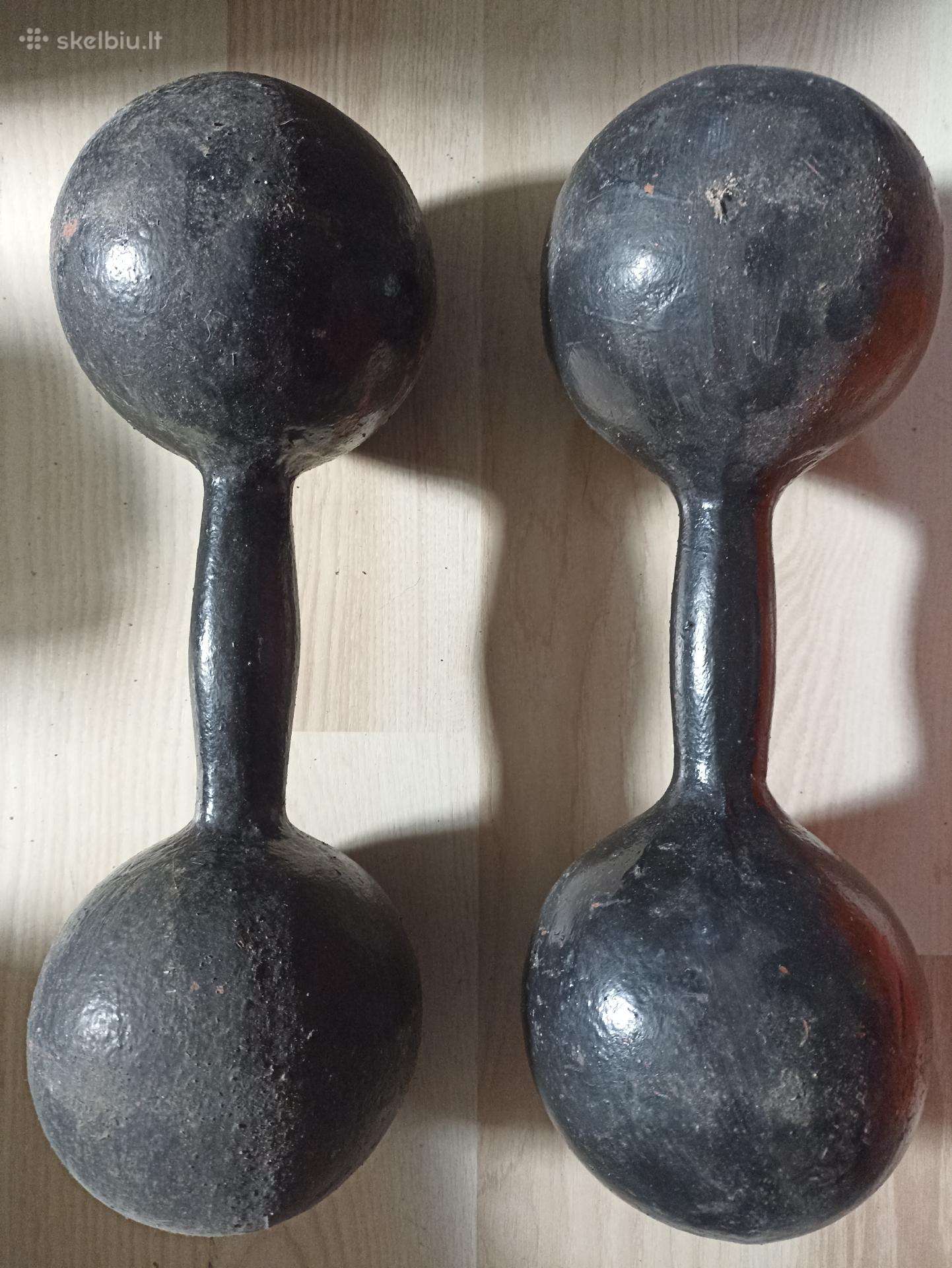 Svarmenys, Hanteliai 2*12