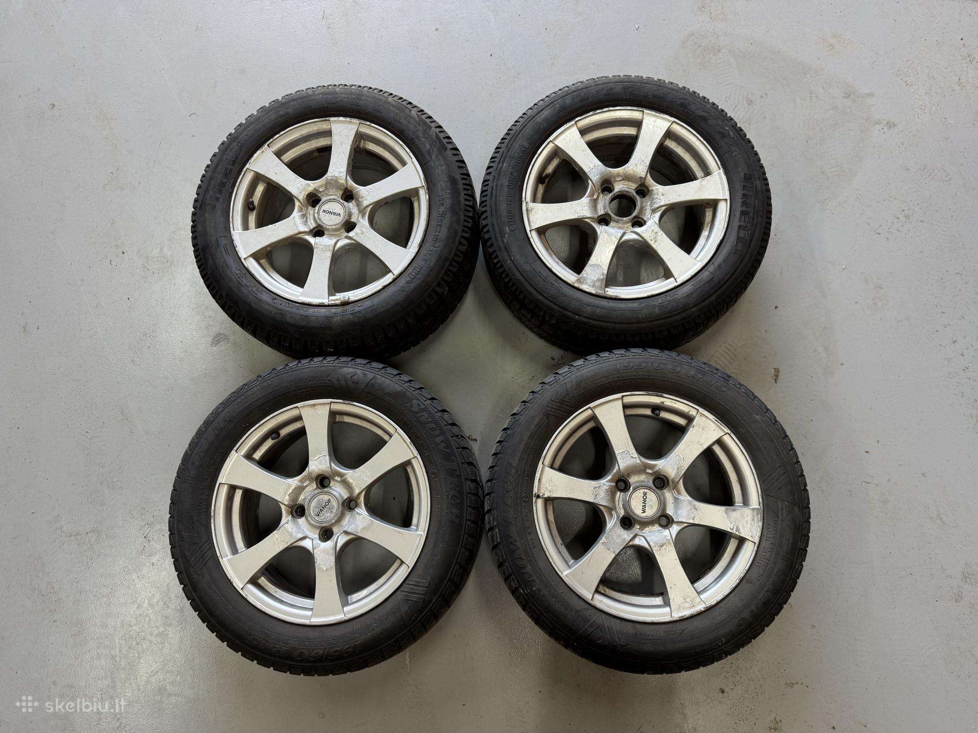 ! Parduodu R15 Ratlankius Už visus 3kompl 160e
