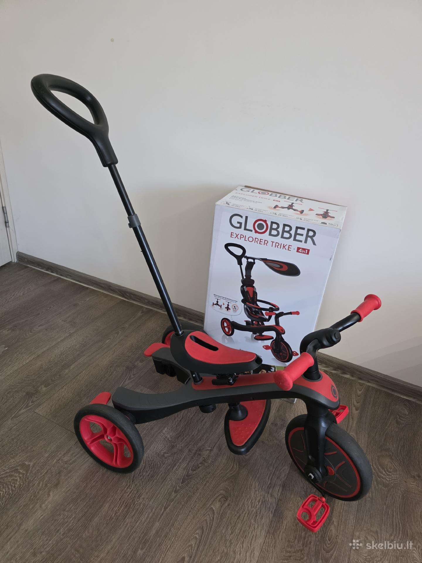 Globber explorer trike 4in1