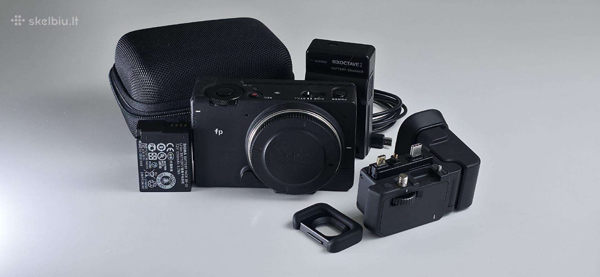 Sigma Fp fotoaparatas + Evf-11