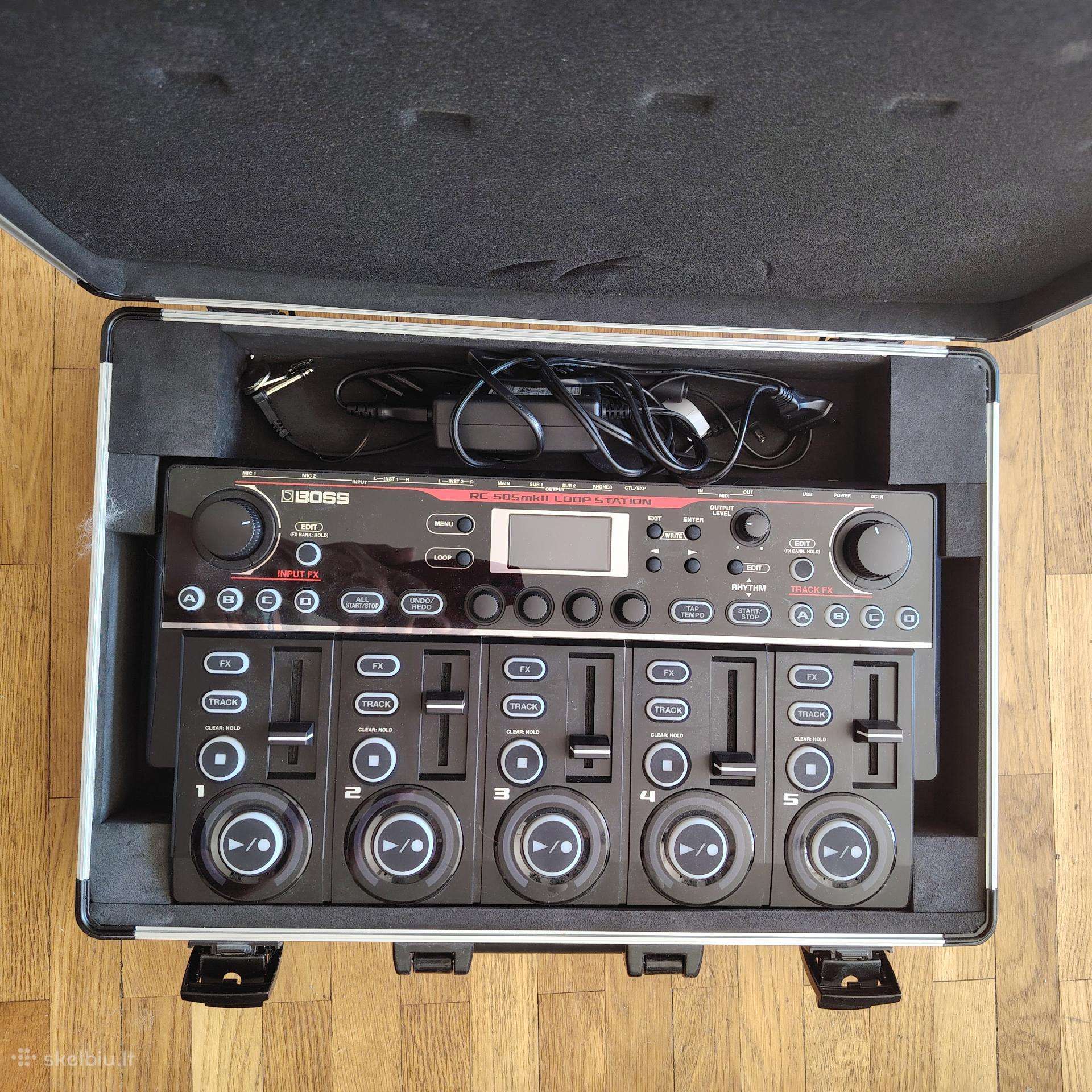 Boss RC-505 mkii 5-ių kanalų looperis