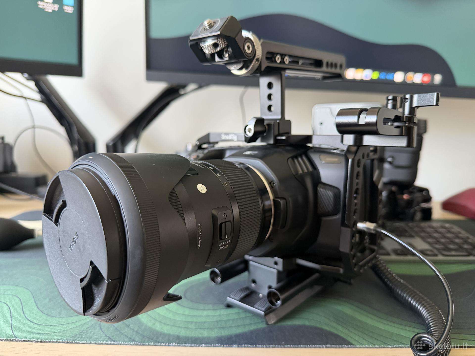 Blackmagic Pocket cinema camera 6k + sigma 18-35