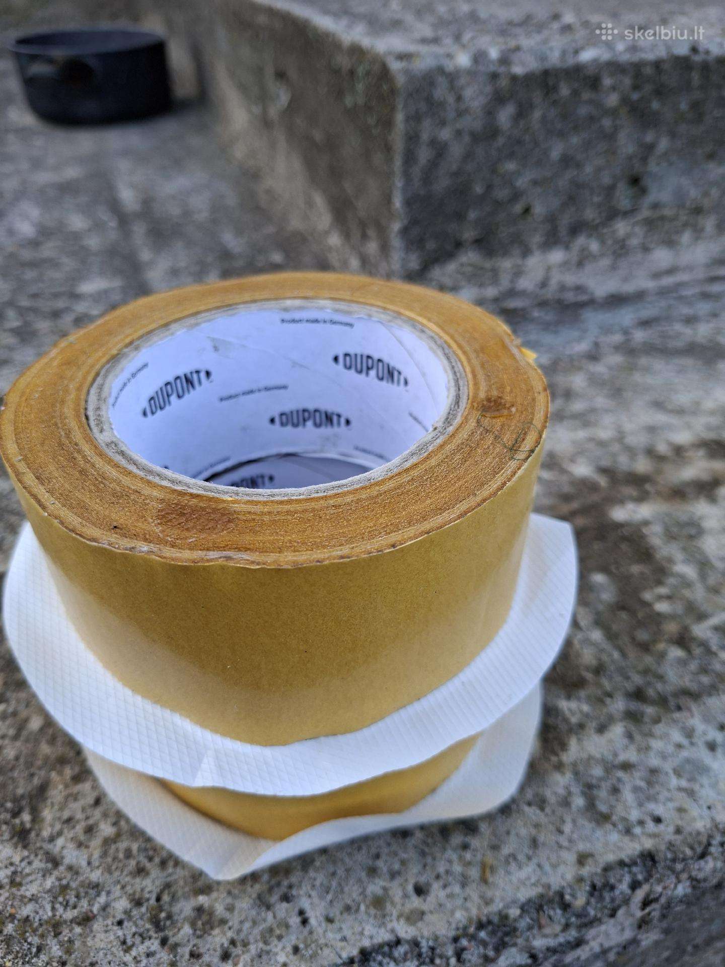 Dvėju Pusių Lipni Juosta Tyvek