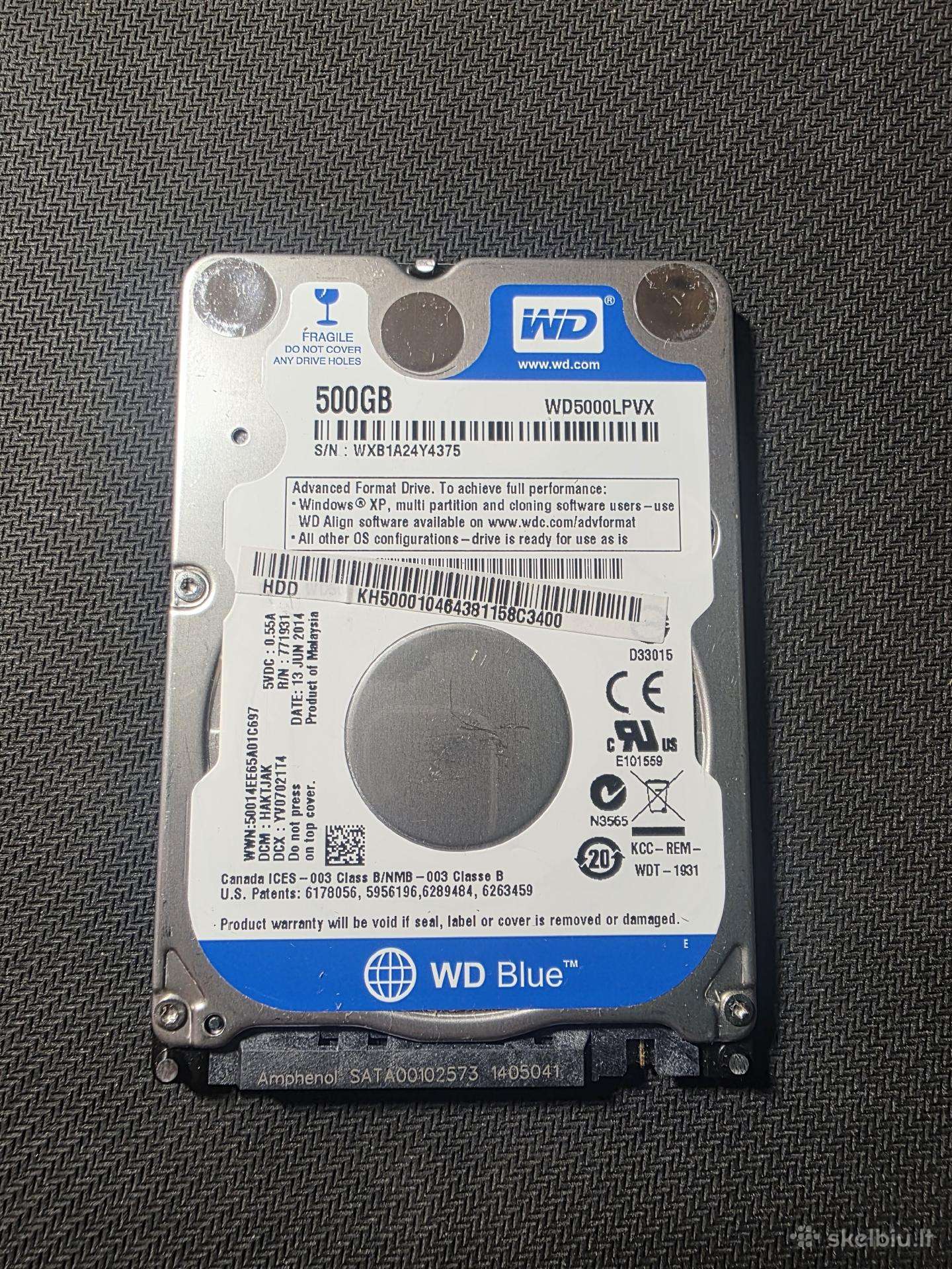 Wd 500gb