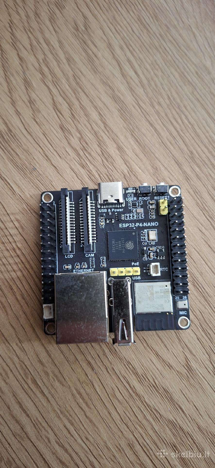 Mikrovaldiklis Esp32 P4 nano