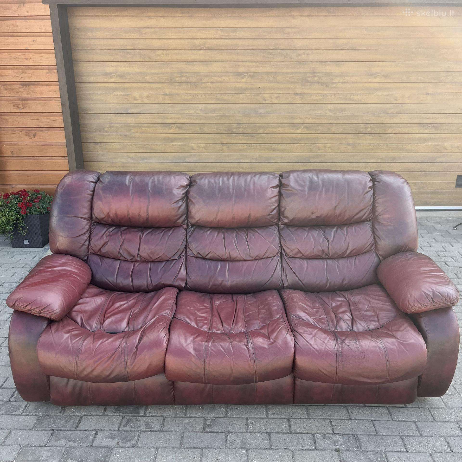 Trivietė sofa - lova
