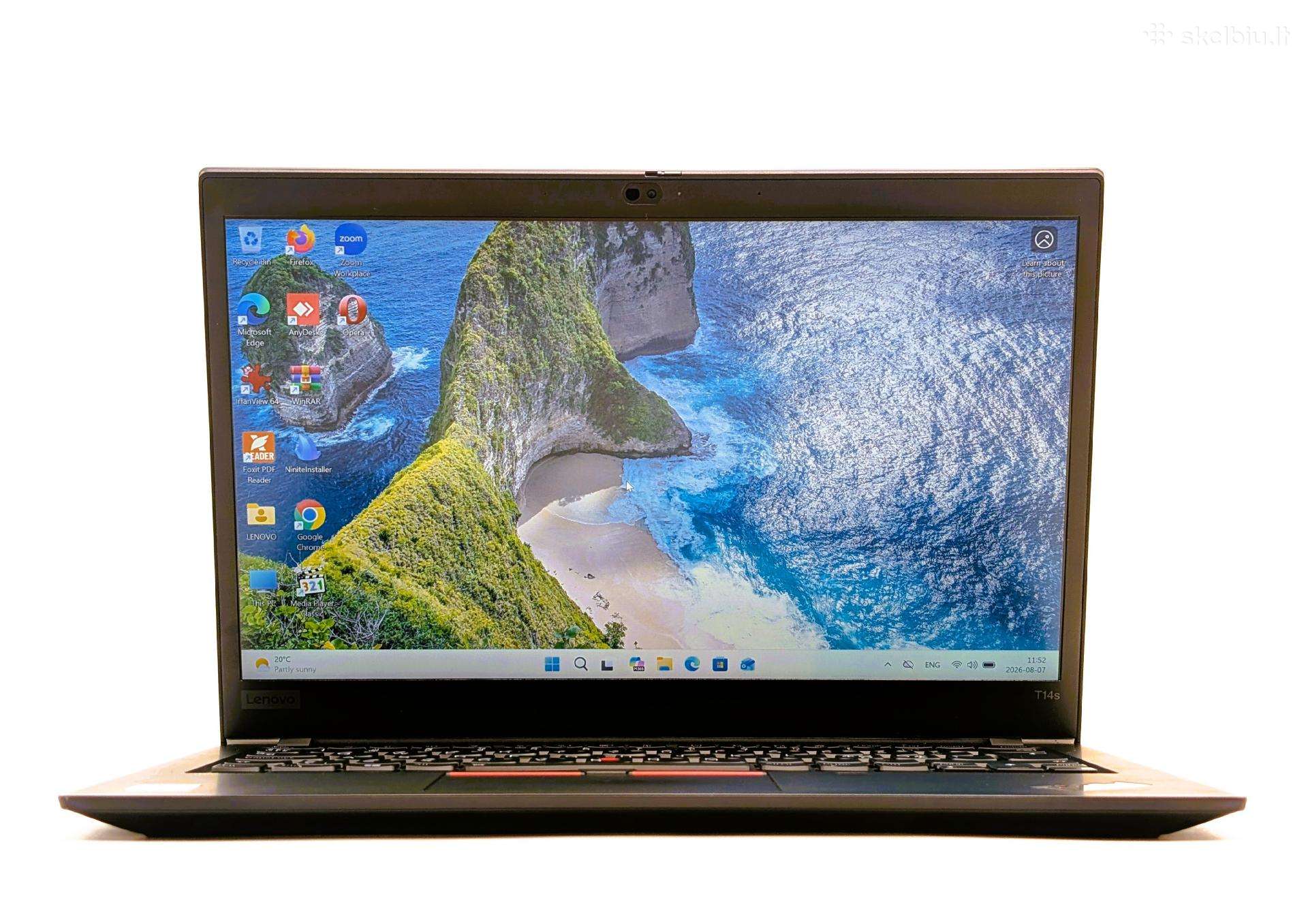 Lenovo T14s i5-10210u 16gb 256gb Darbui