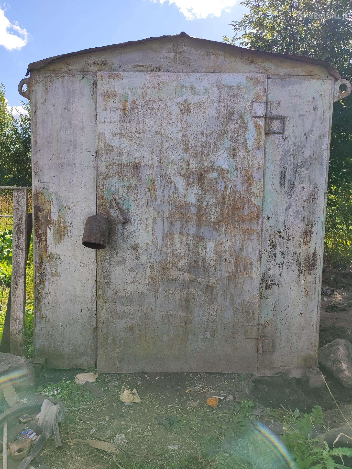 Metalinis statybų vagonėlis 2x3m