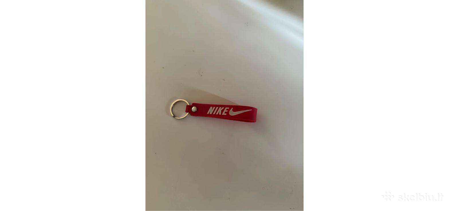 Nike raktų pakabukas, raudonas