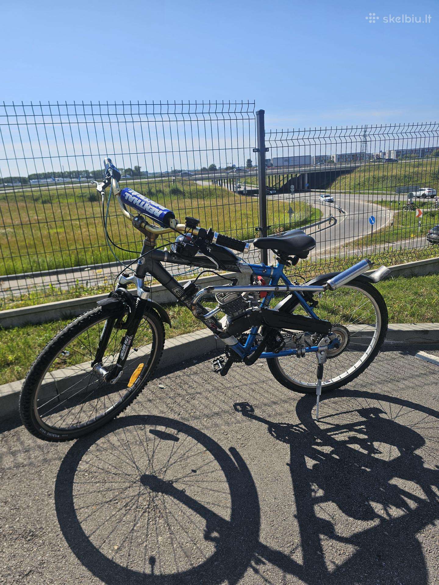 Parduodamas motorinis dviratis 80cc 2t