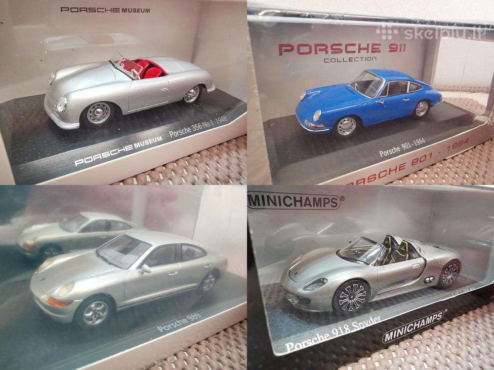 1:43 Porsche Modeliai