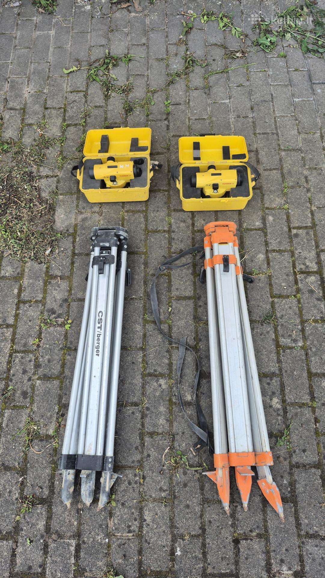Optinis nivelyras Leica Runner, 20, 24