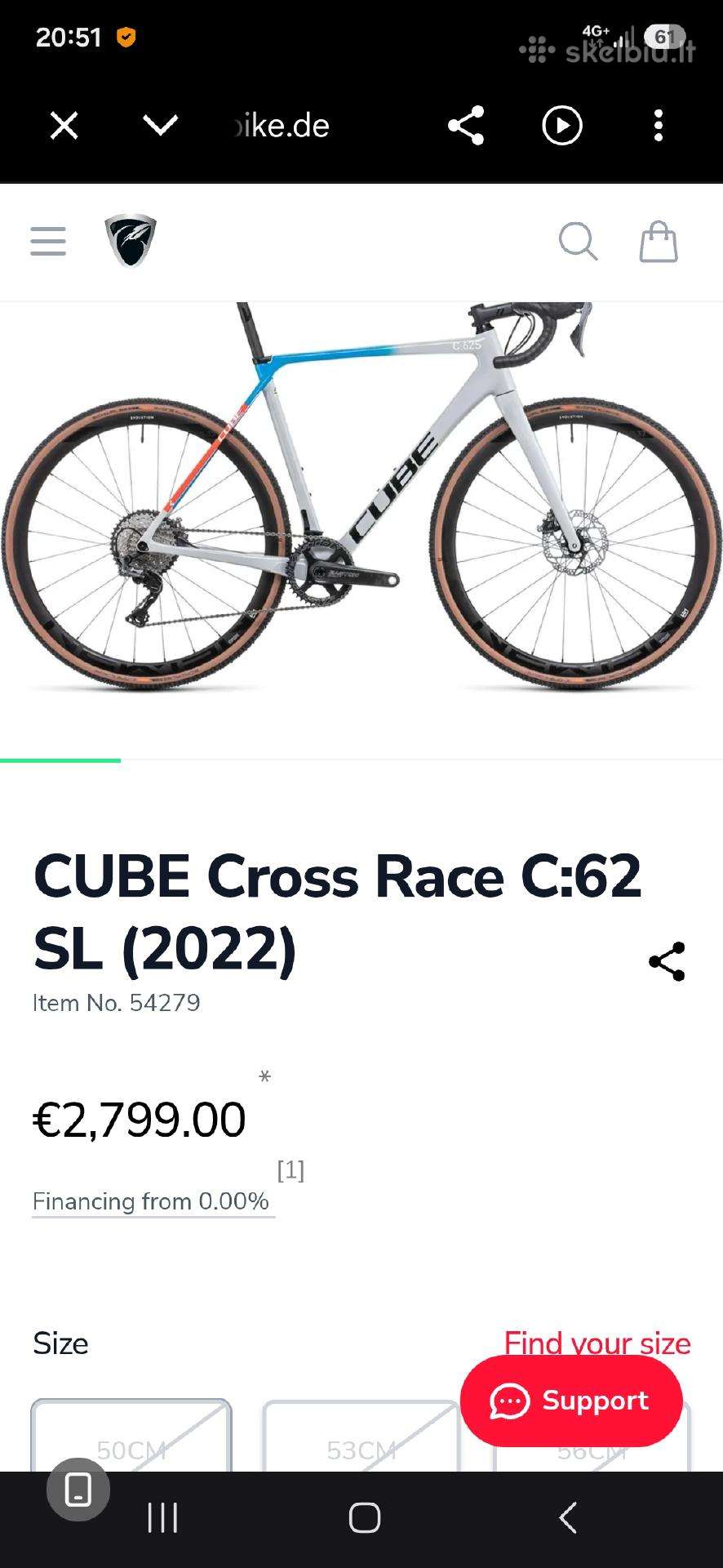 Other bike Cube 28″