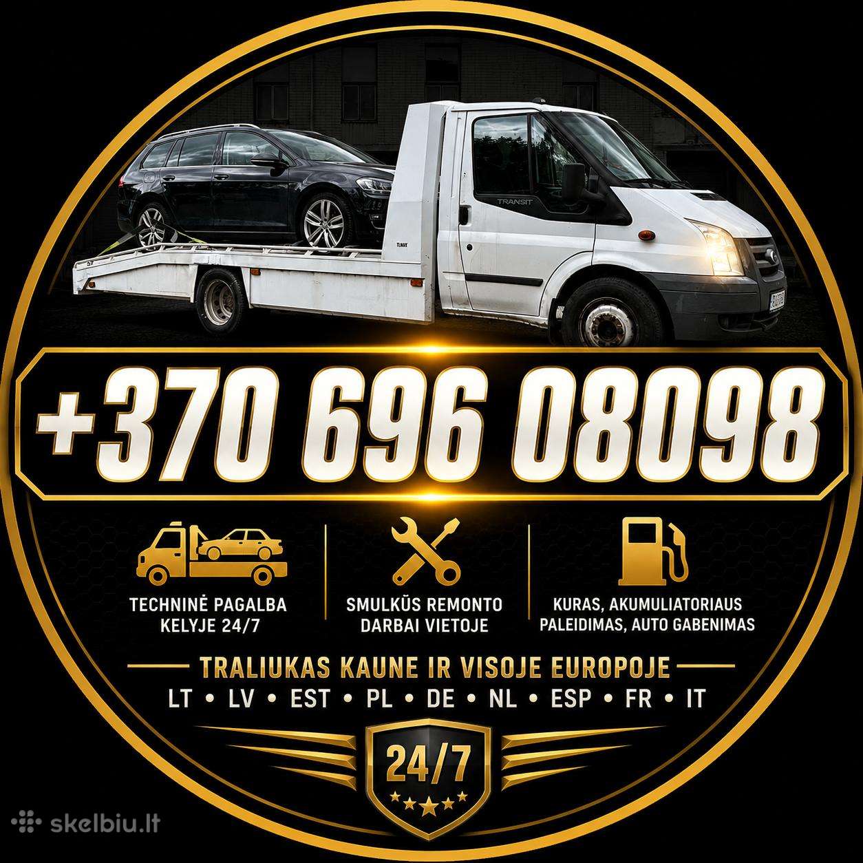 Autovežis Traliukas.