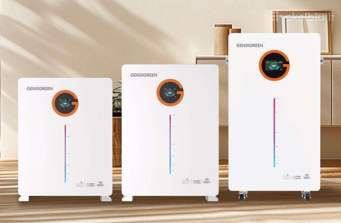 Saulės elektrinės, energijos kaupikl, montavimas