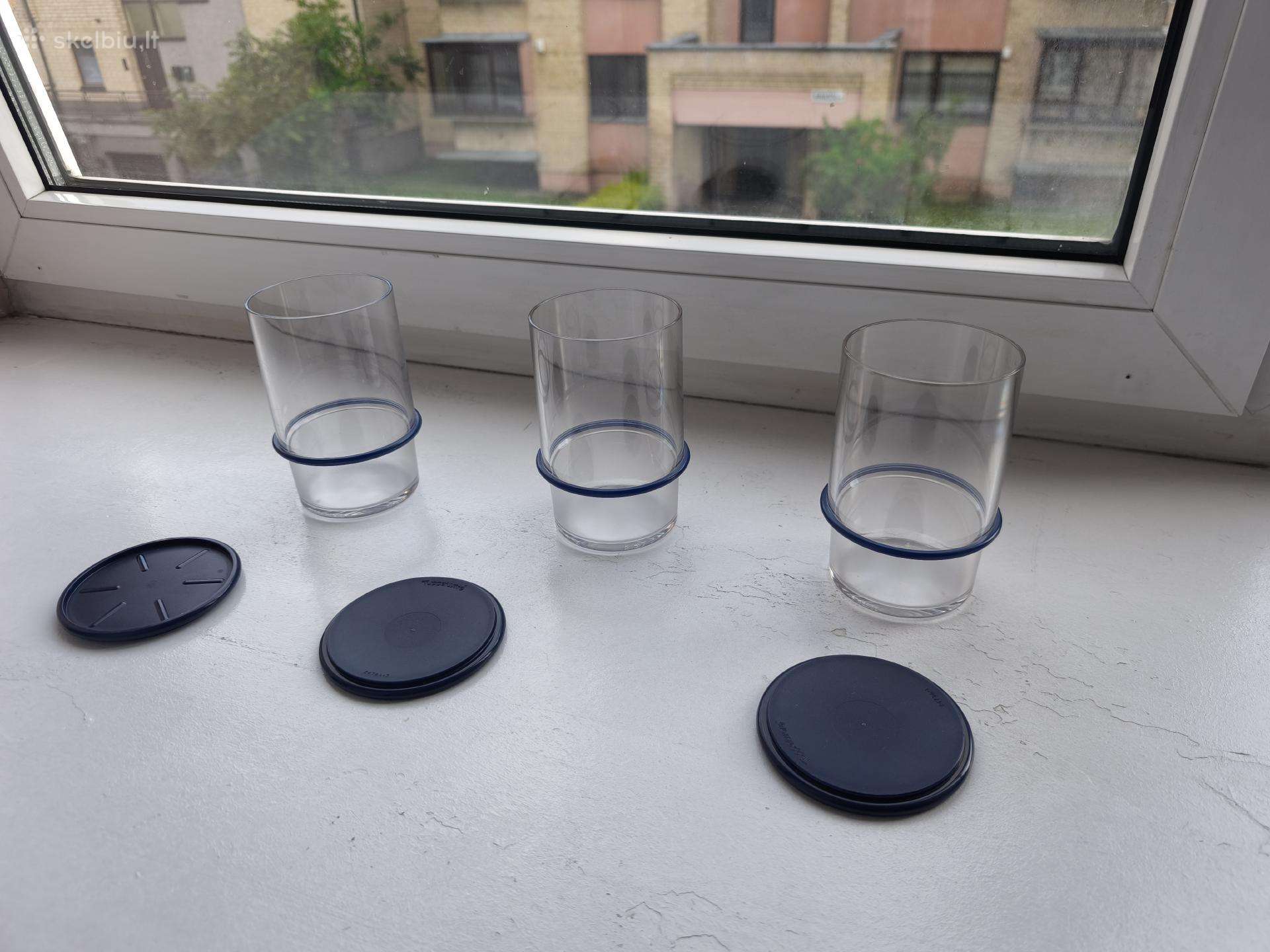 Tupperware Preludio akrilinės stiklinės