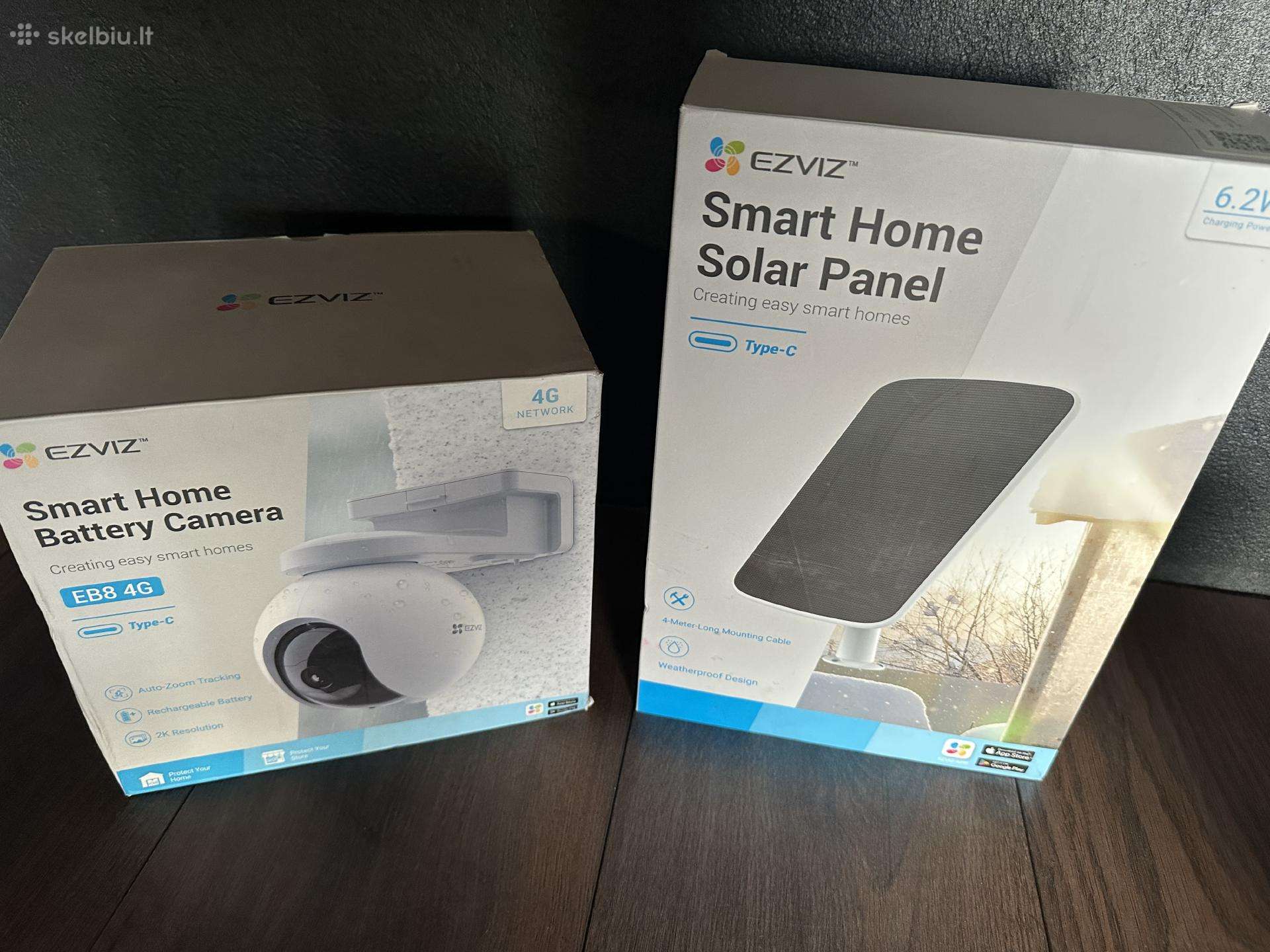 Ezviz Eb8 4G + Solar Panel