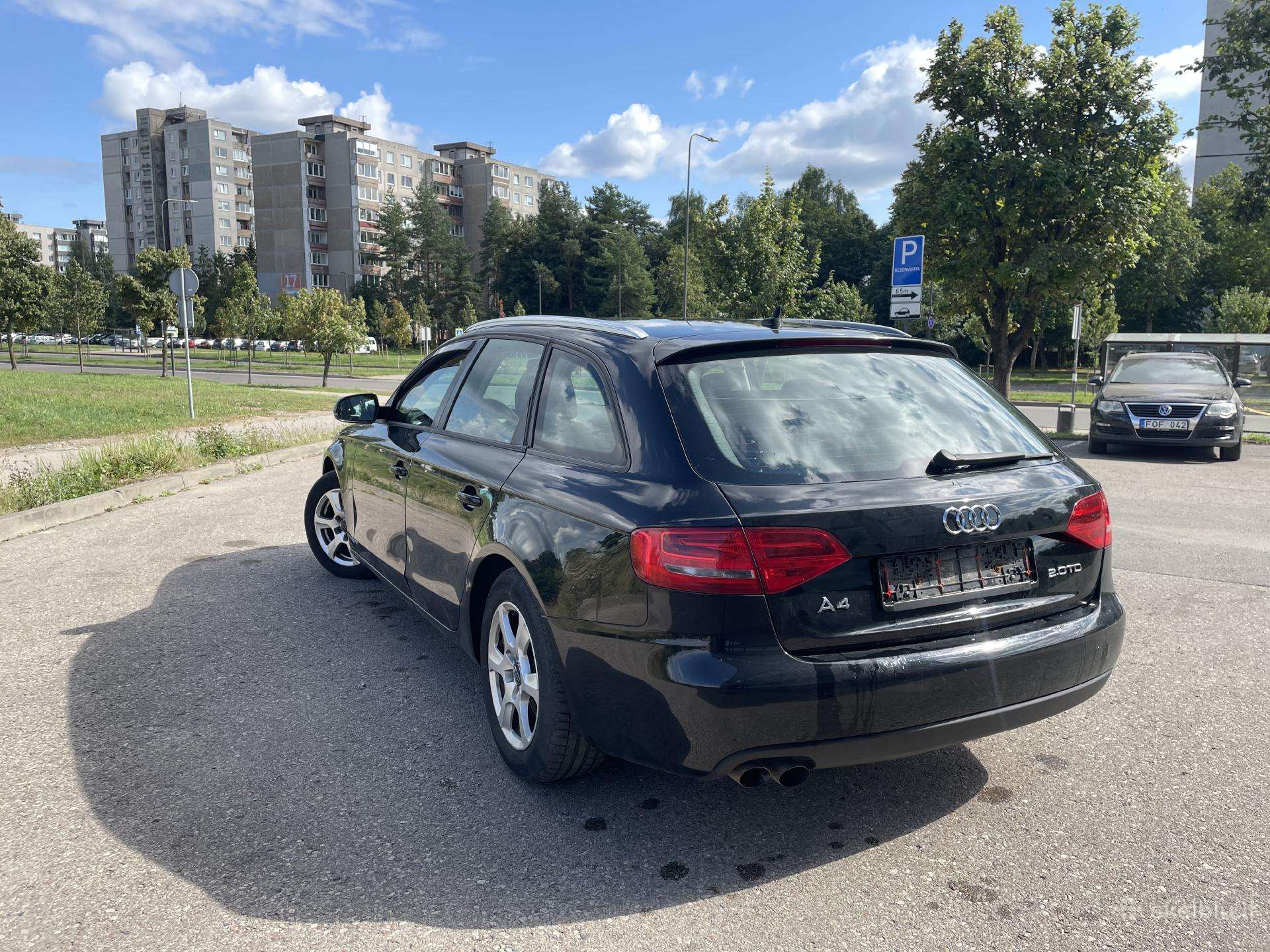 Audi A4 B8 Dalimis