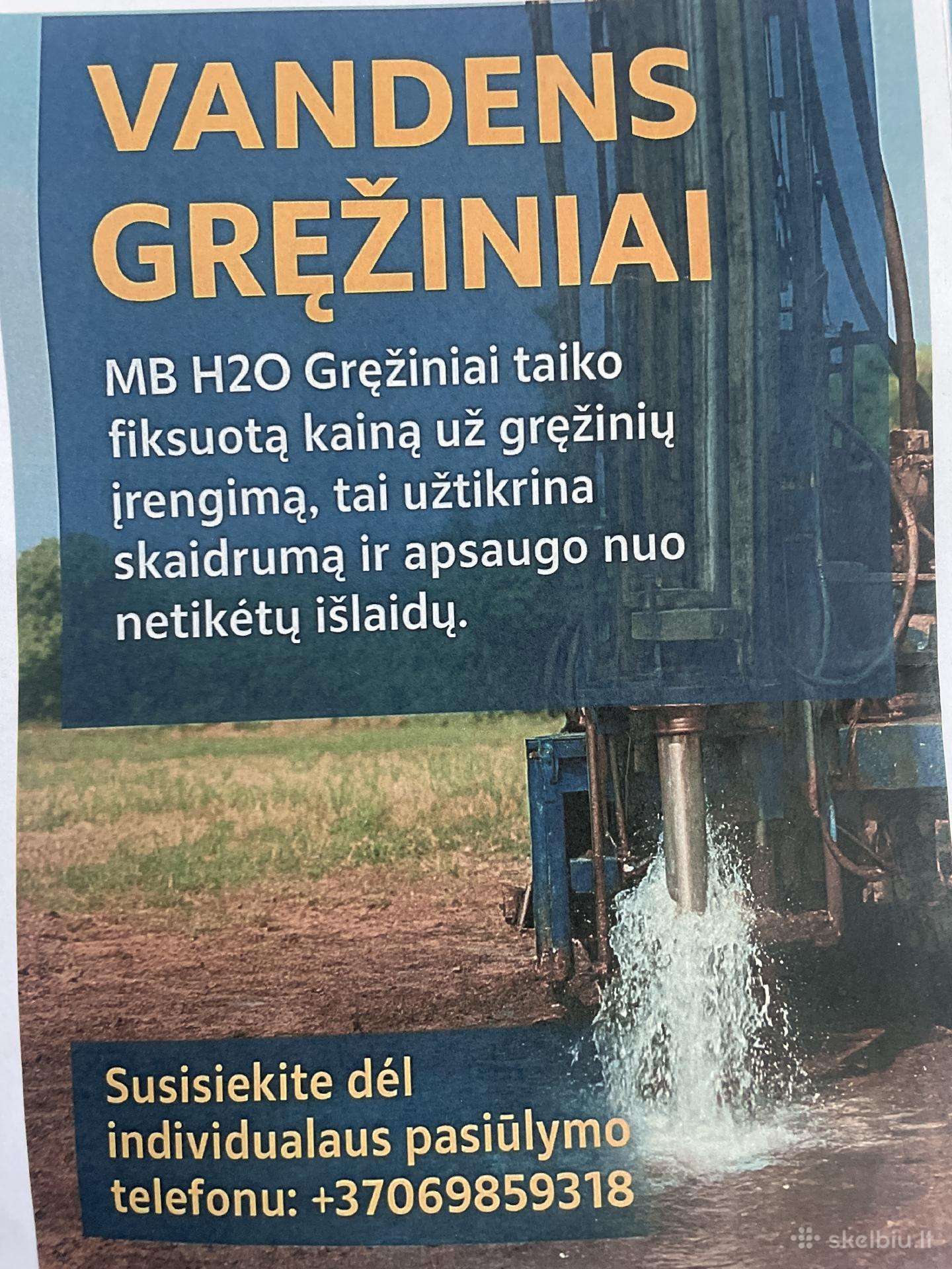 Vandens Greziniai MB H2o