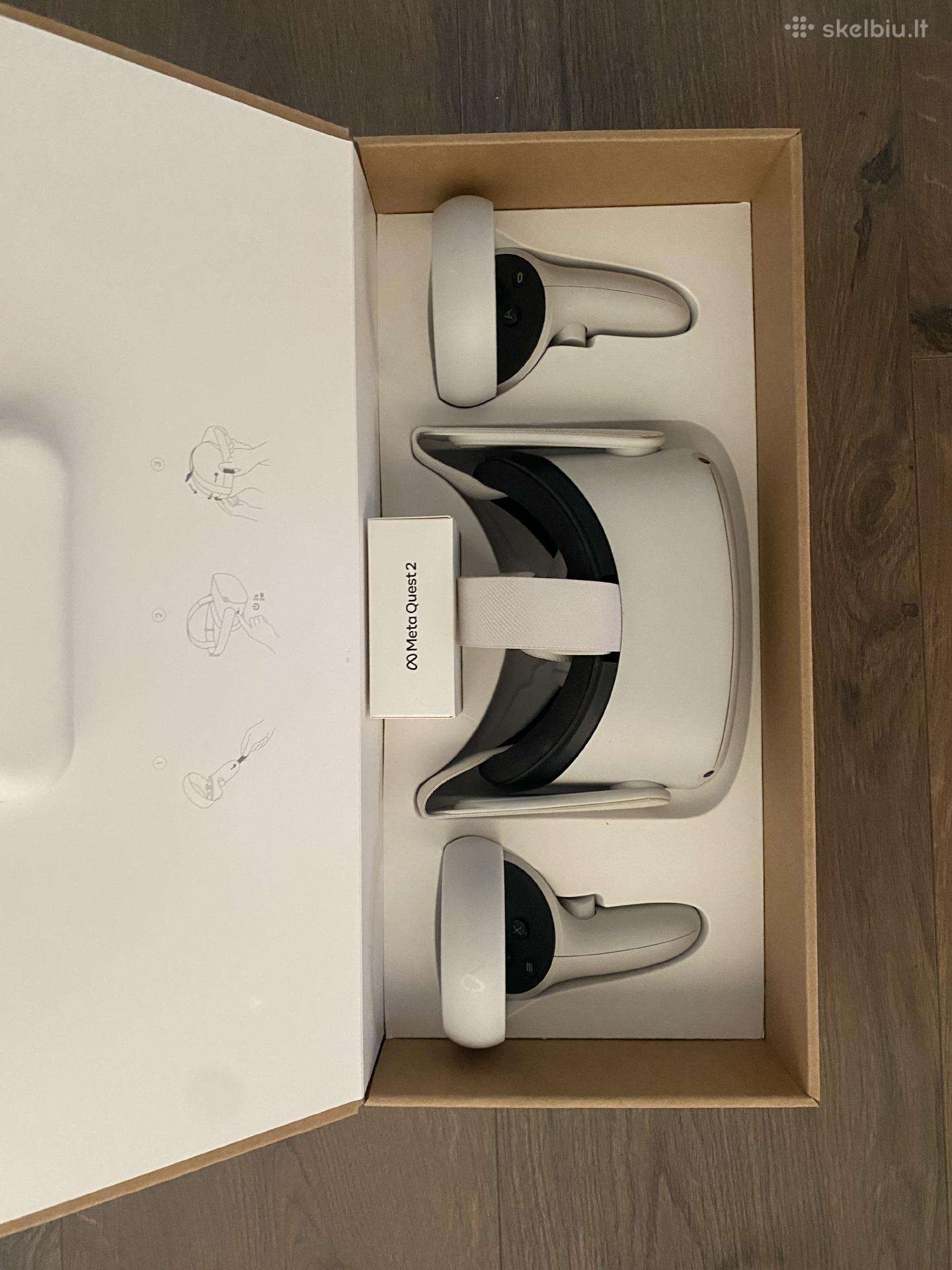 Meta Oculus Quest 2 256gb Virtualus Akiniai