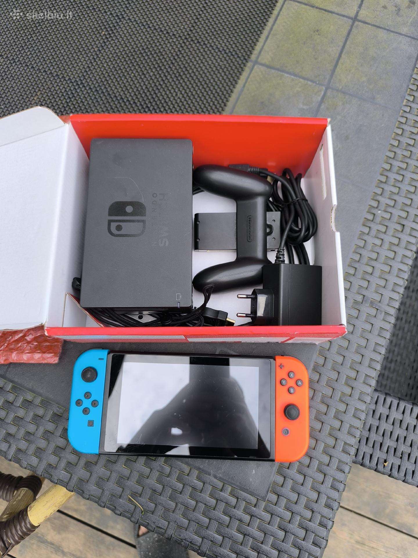 Atrištas Nintendo Switch V2 256gb