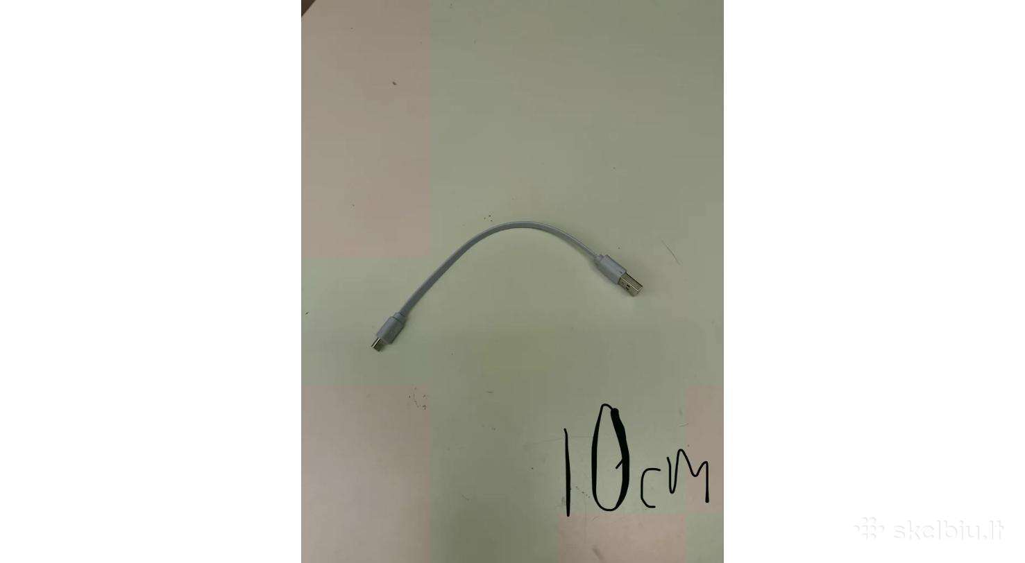 Usb kabelis, 10cm