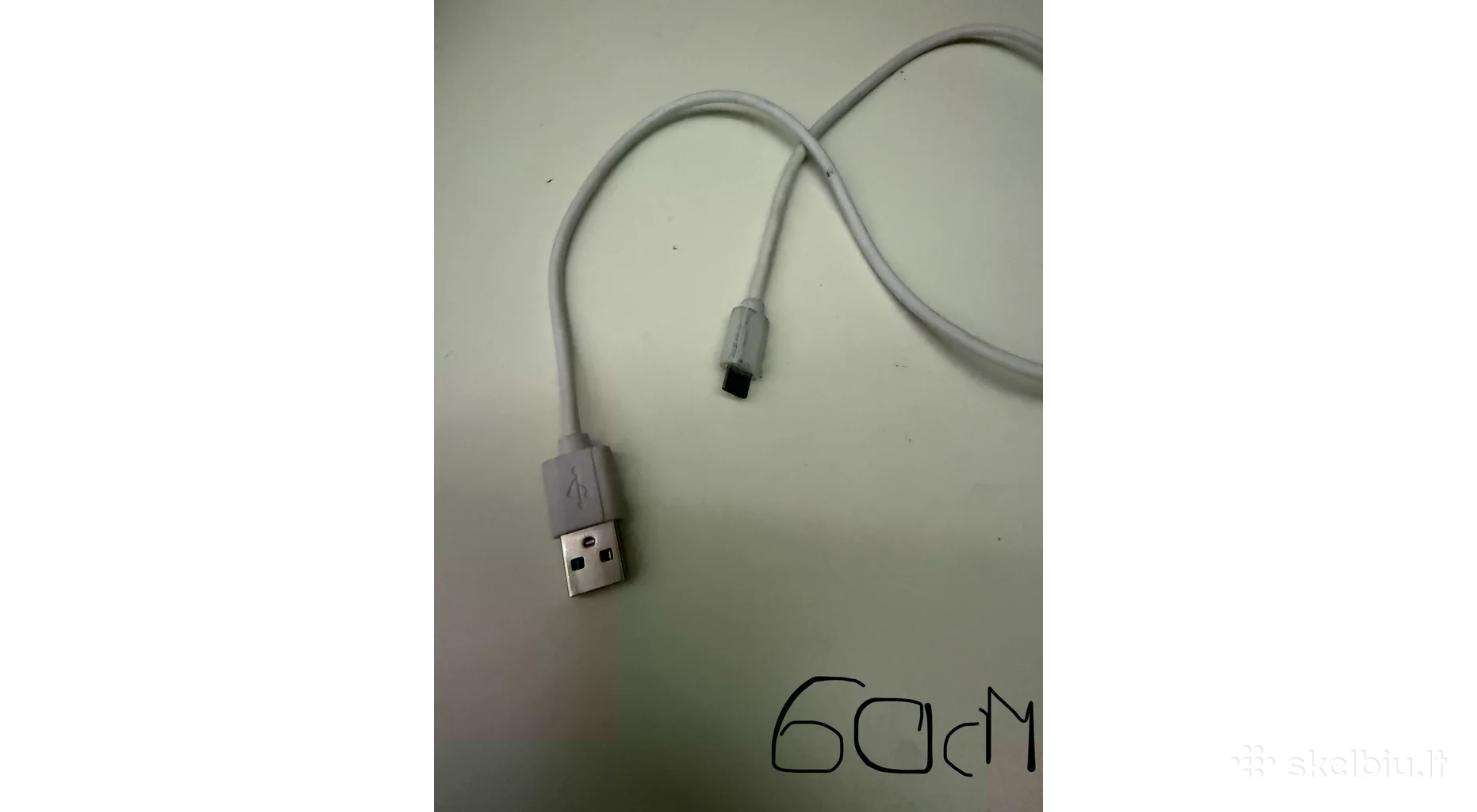 Usb kabelis, 60cm