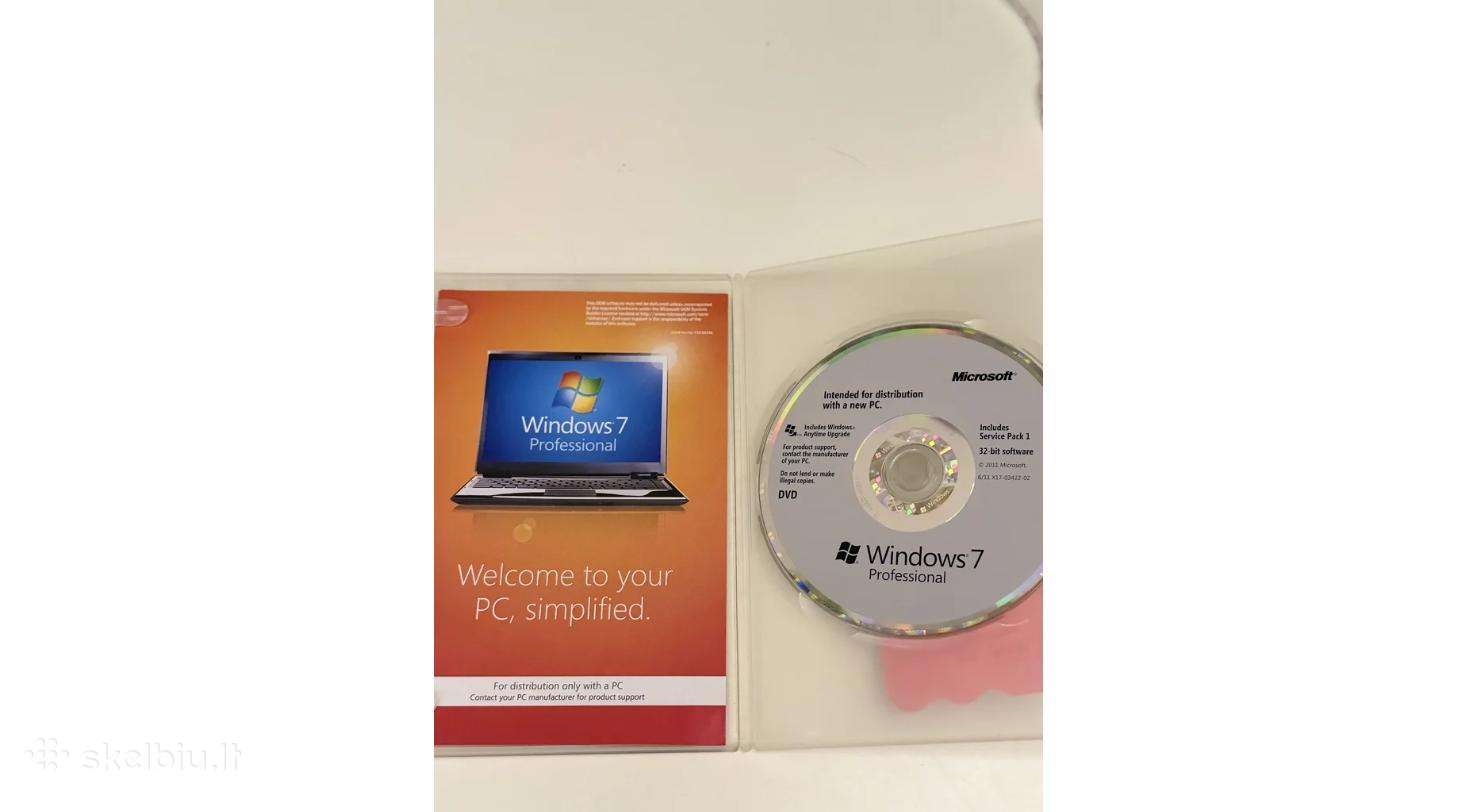 Windows 7 Professional Dvd, Oem