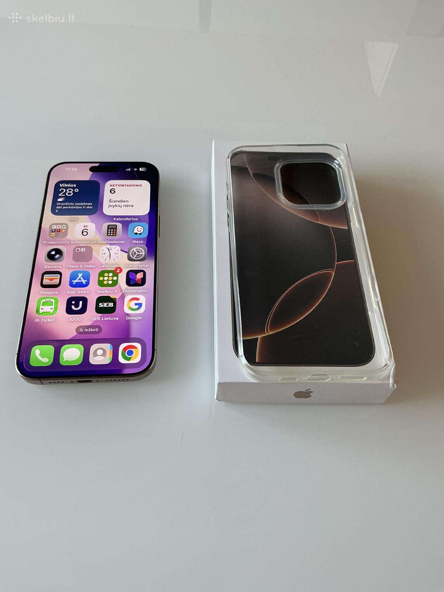 iPhone 16 pro Max 256gb Desert Titanium idealus
