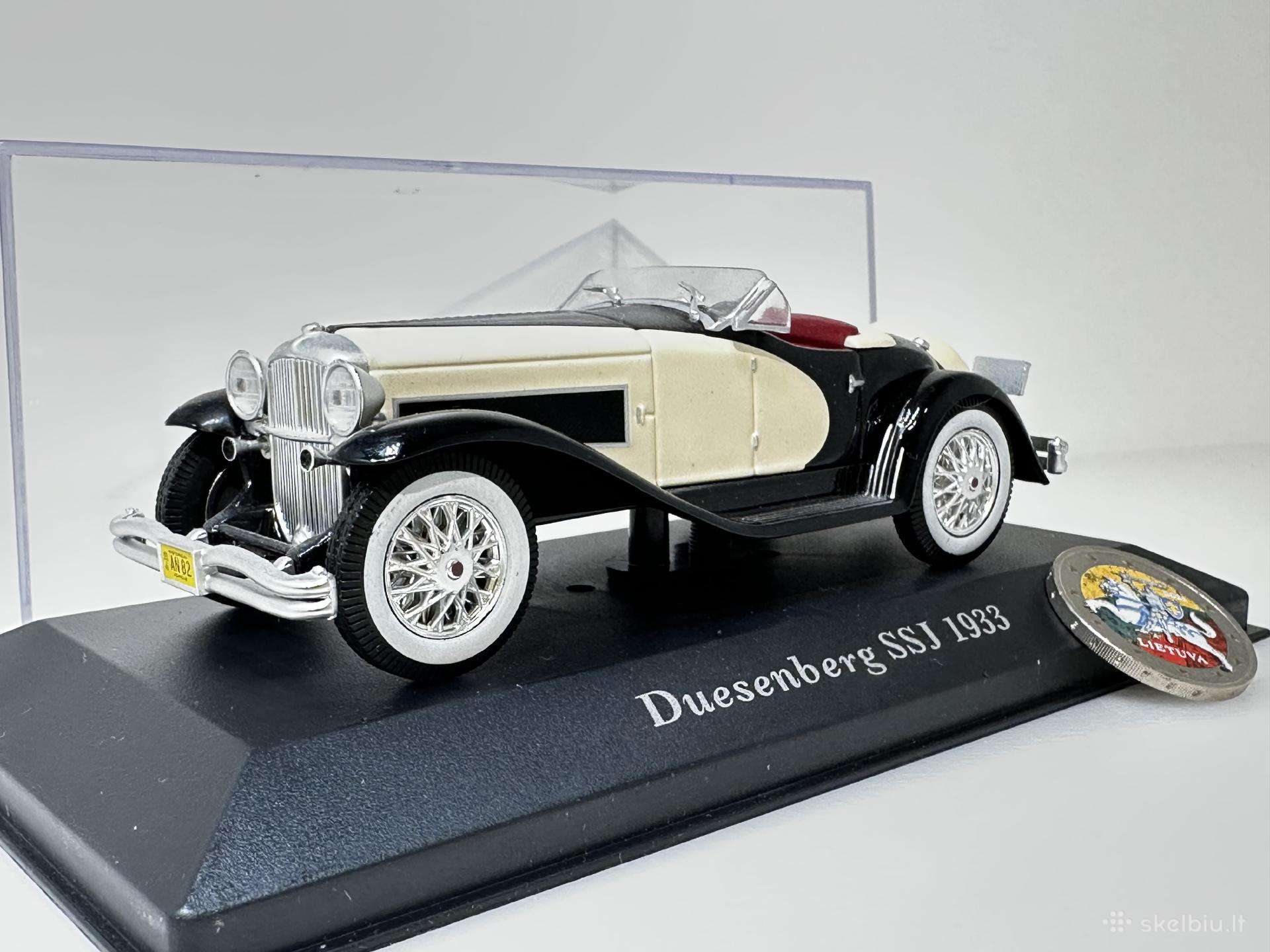 Duesenberg Ssj 1933 smėlio/juoda 1:43 Altaya