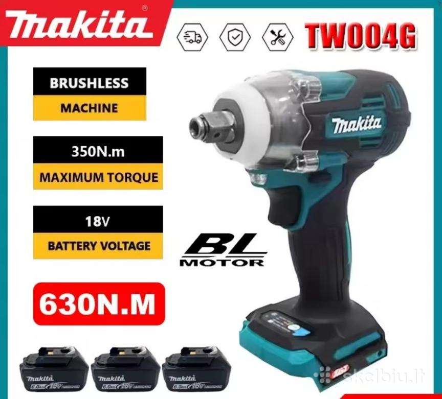 Makita Tw004gz Lxt 18v, 350 Nm, 1/2"